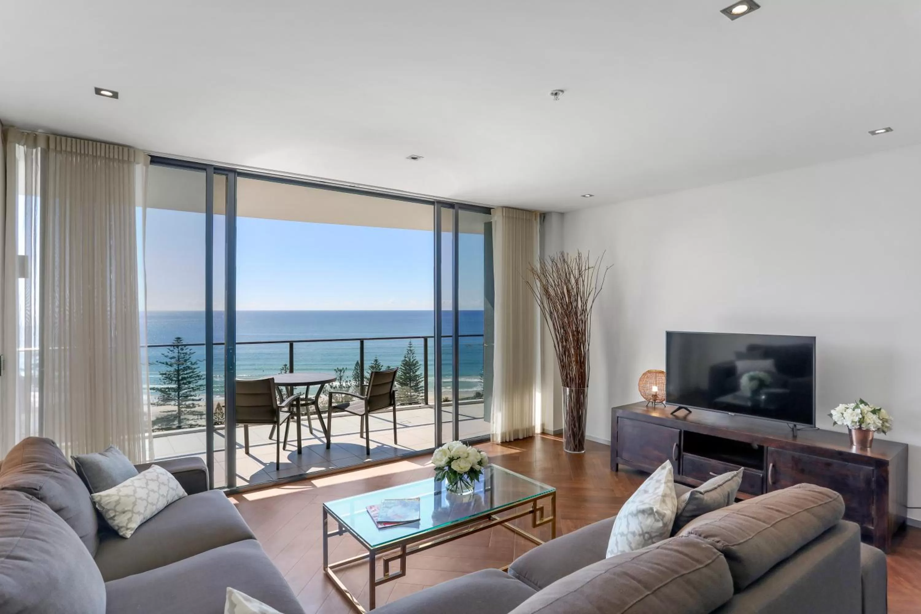 Living room in Ambience on Burleigh Beach