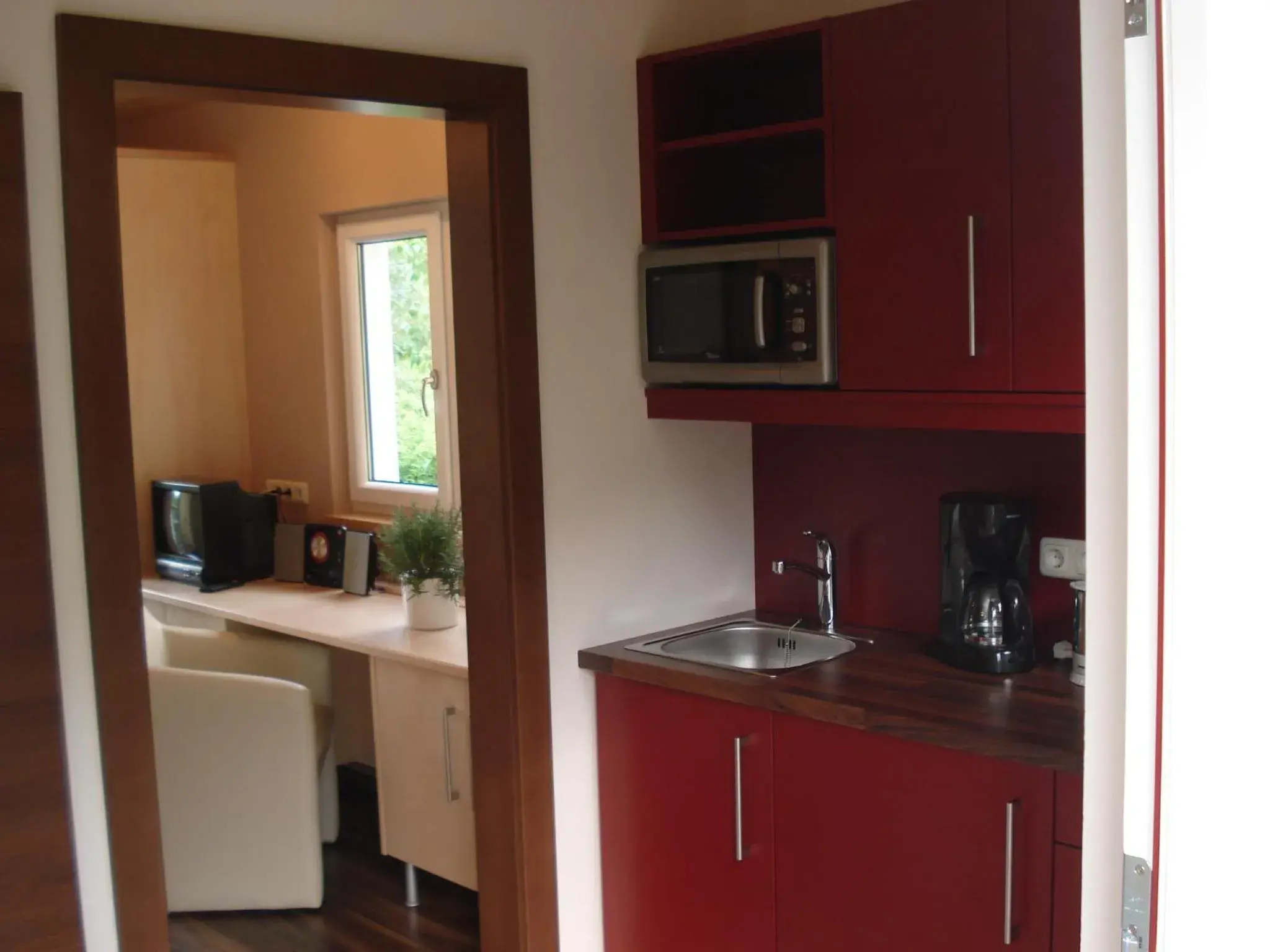 Kitchen/Kitchenette in Hotel Apartment Auwirt