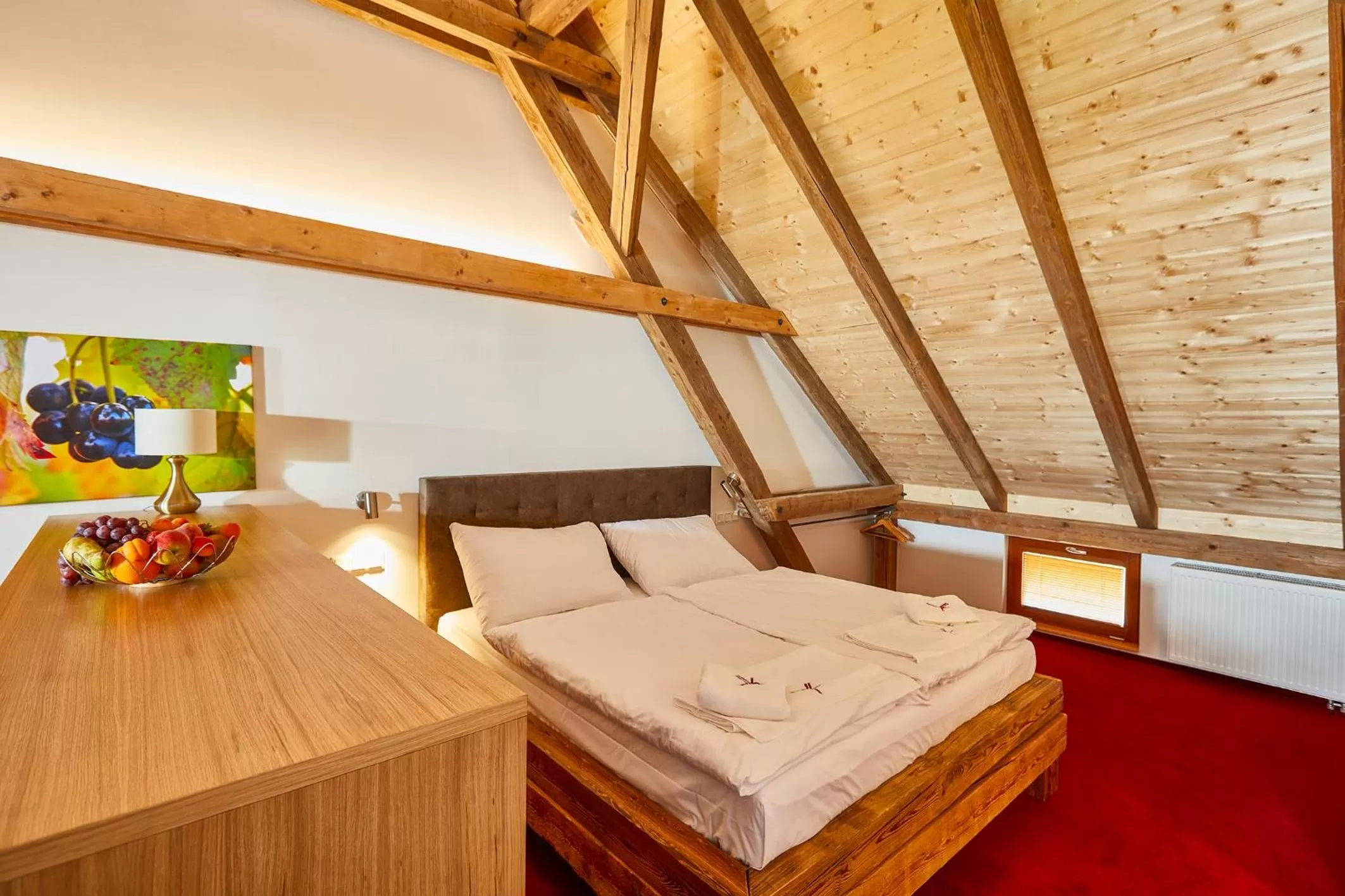 Bed in Hotel Ryzlink