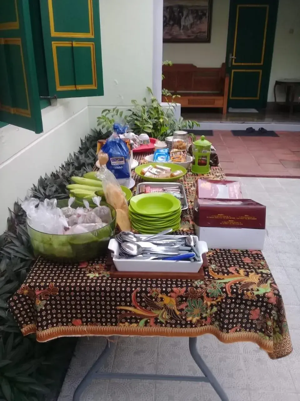 Food in Pamularsih Homestay