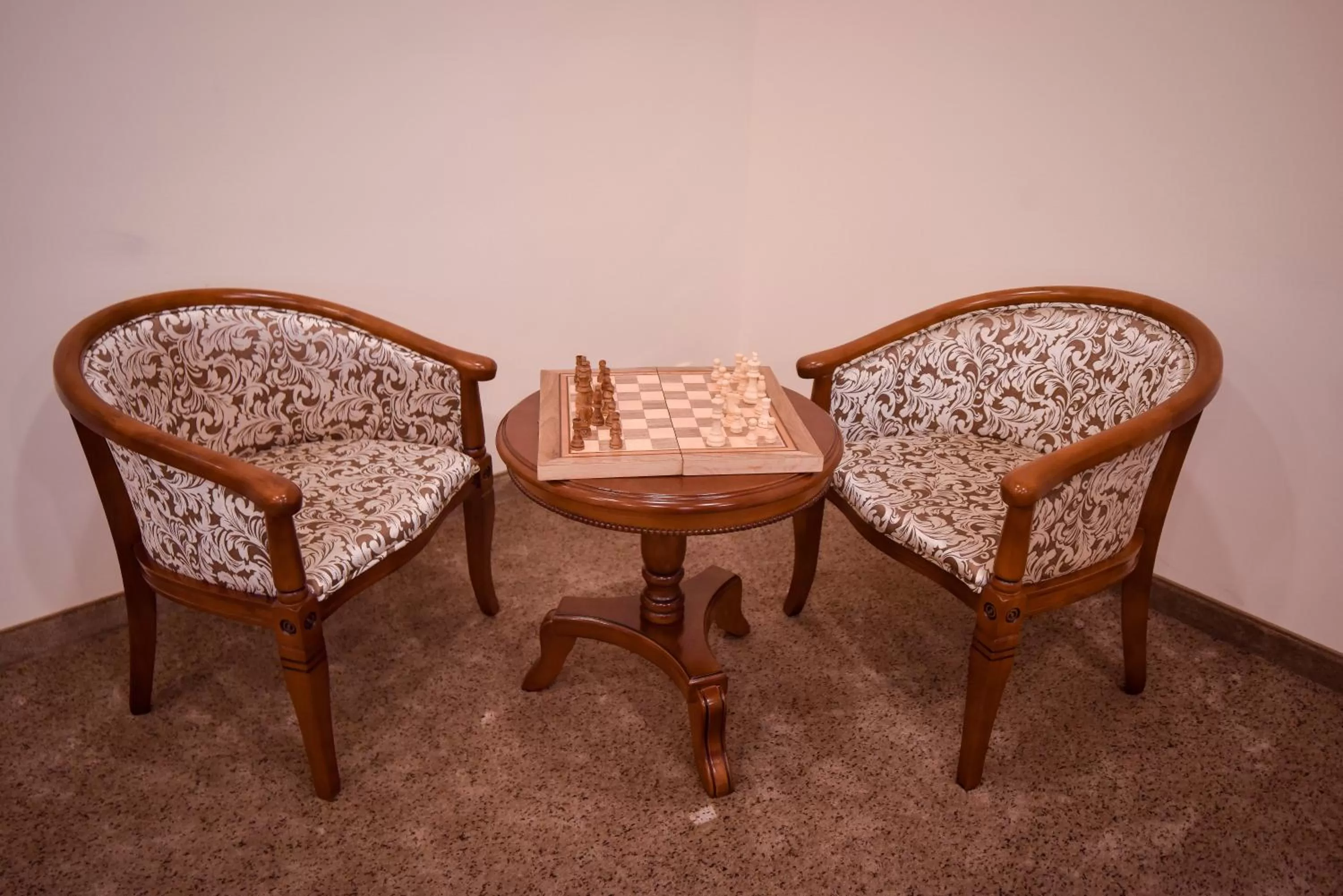 Seating area in Laguna Hotel