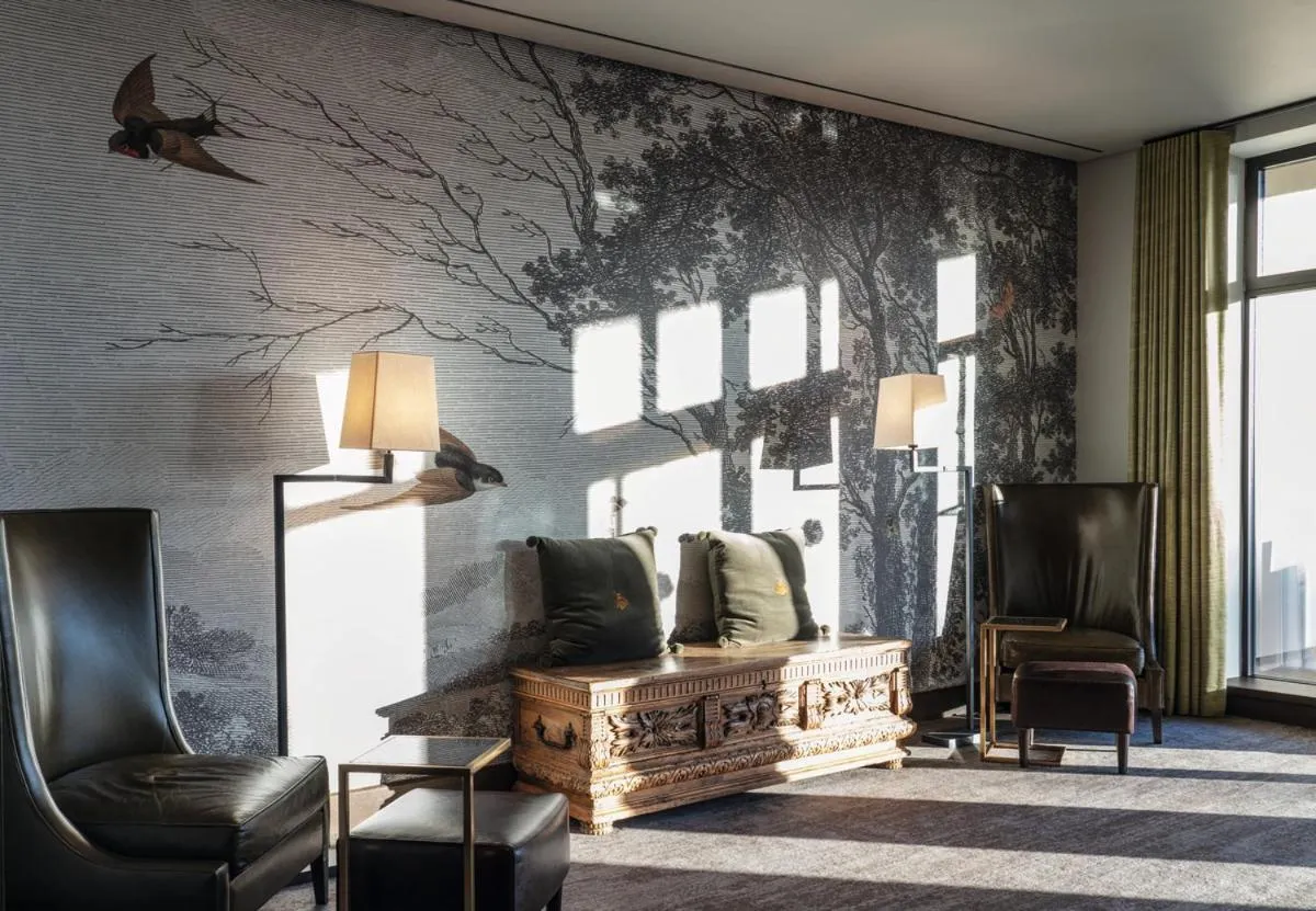 Decorative detail in The Dunloe Hotel & Gardens