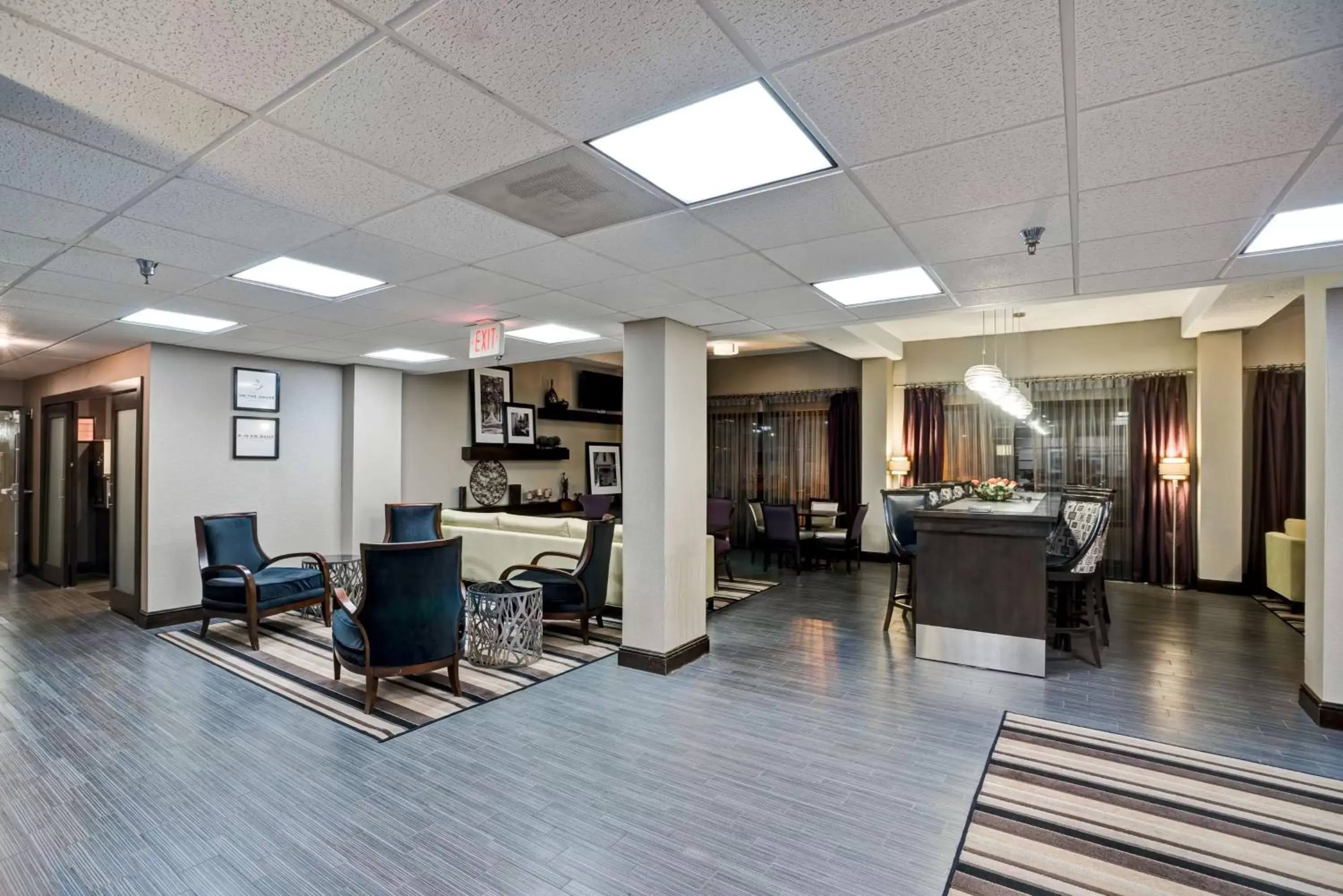 Lobby or reception in Hampton Inn Knoxville-Airport