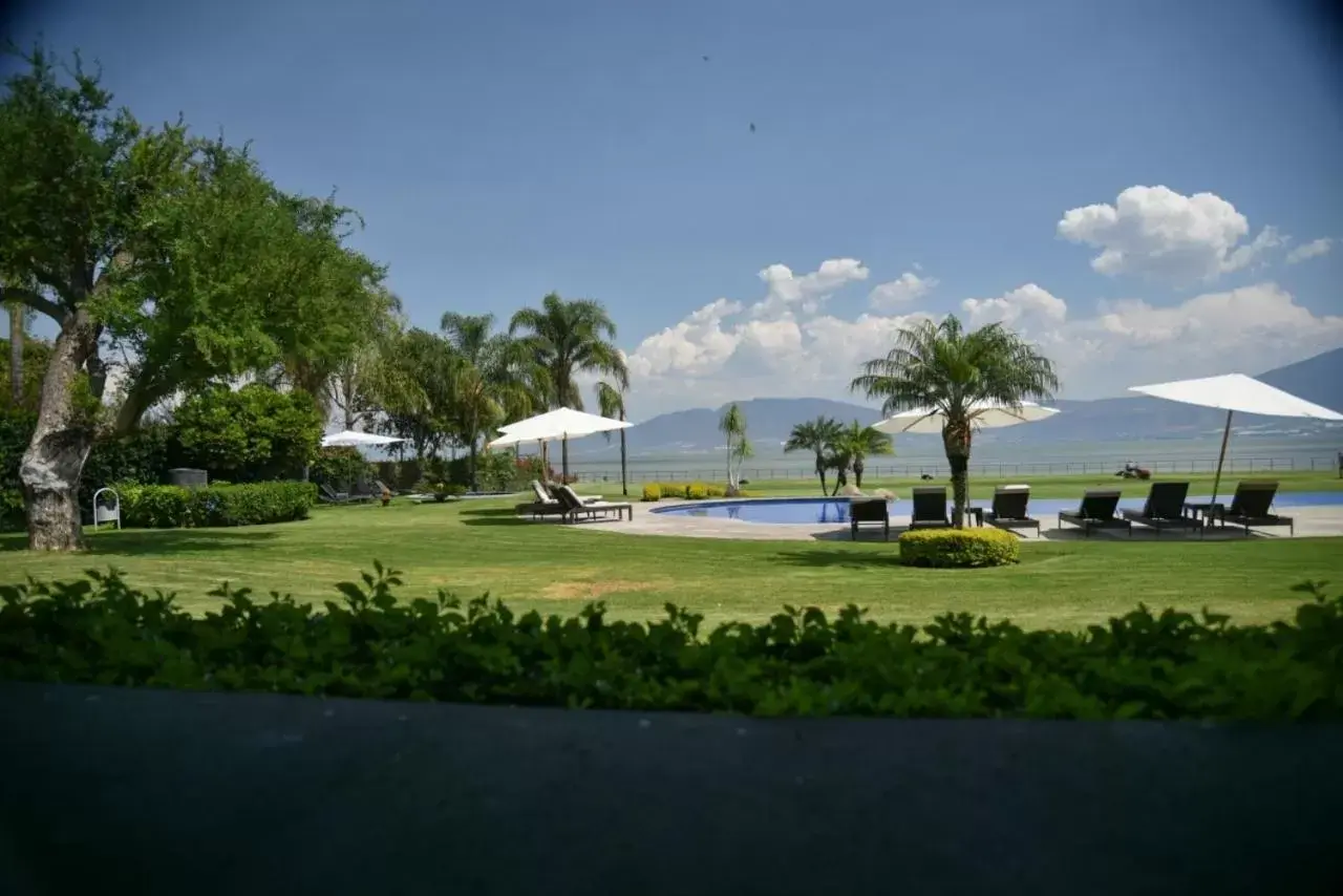 View (from property/room), Garden in La Reserva Chapala
