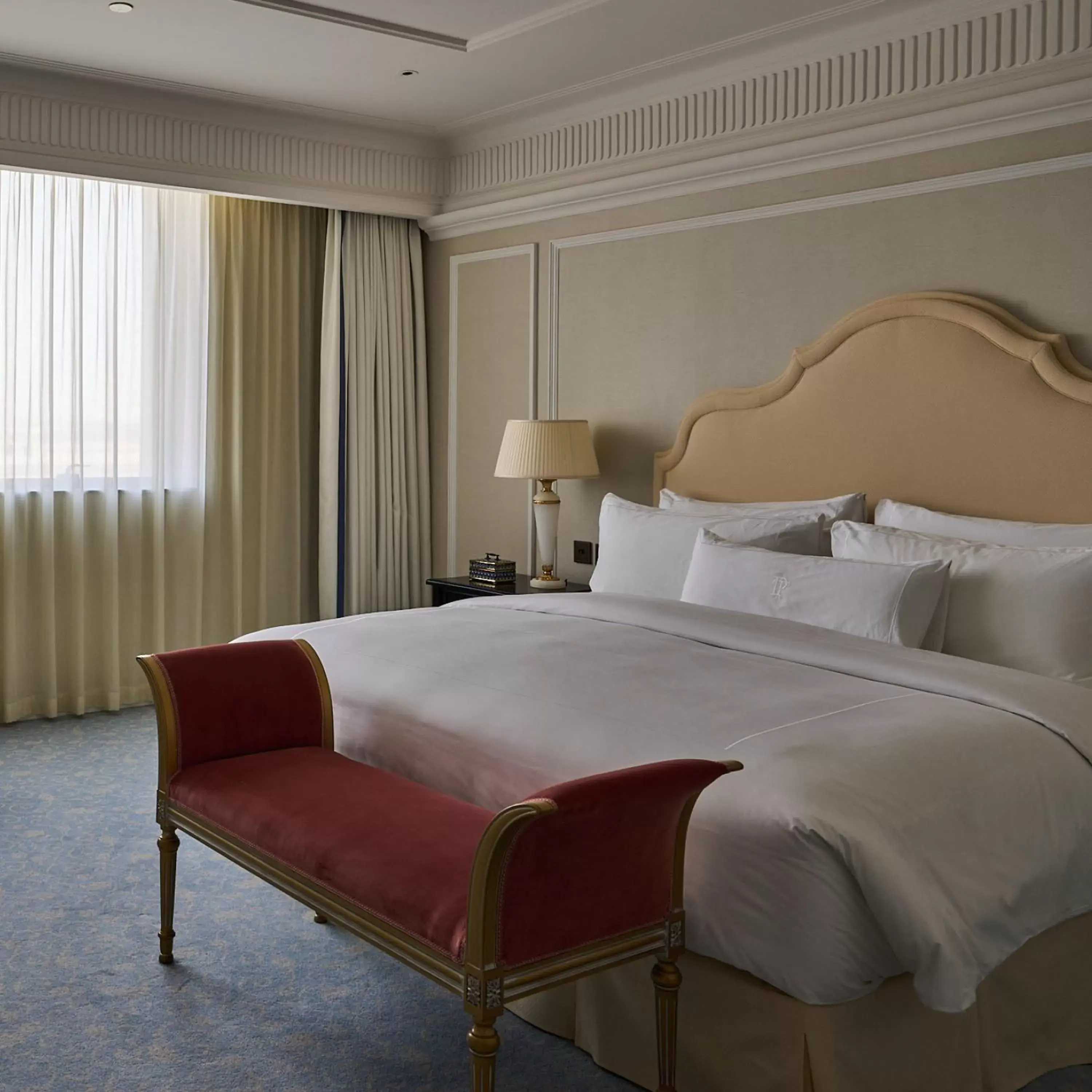 Bed in The Plaza Doha, LXR Hotels & Resorts