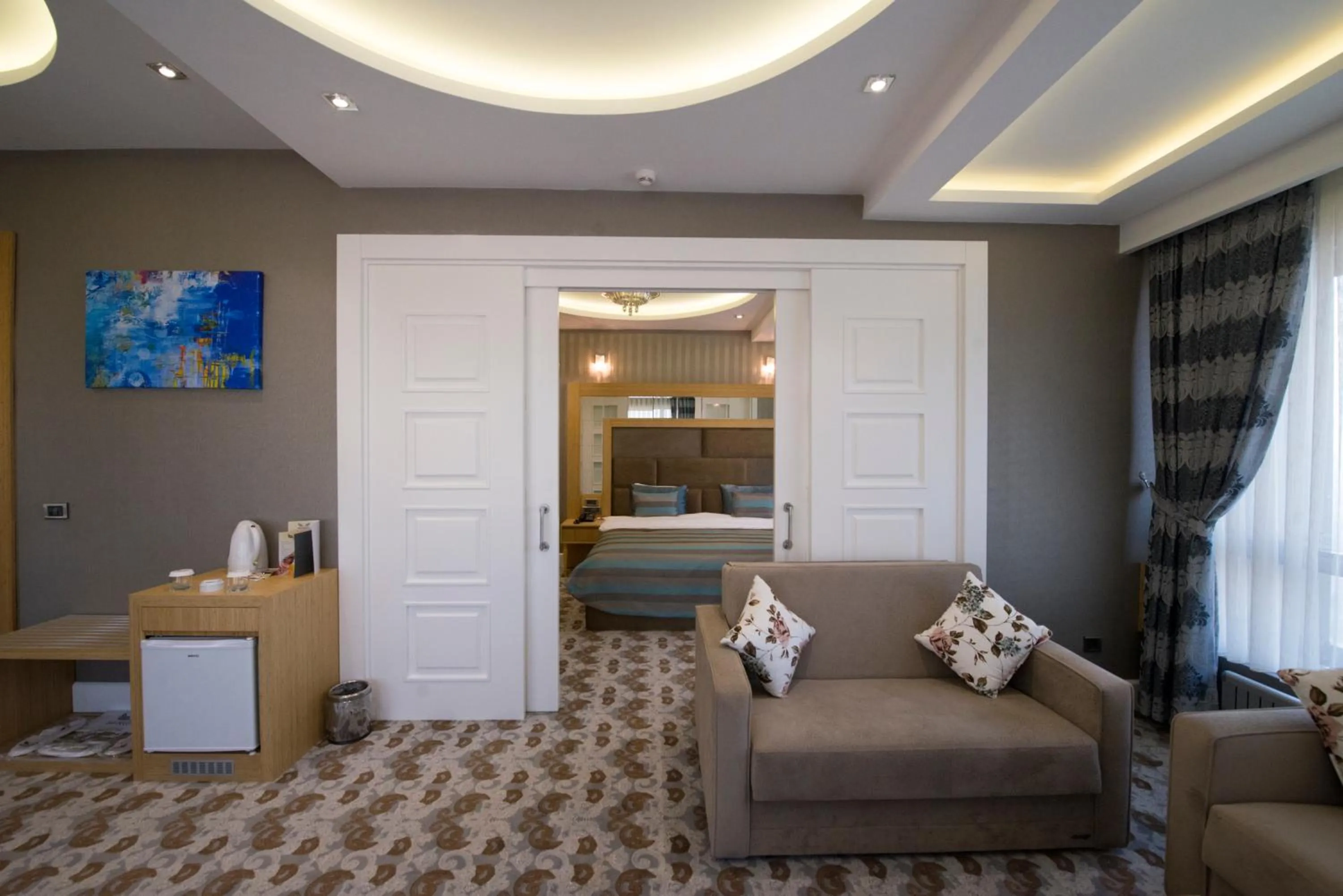 Bed in The Berussa Hotel