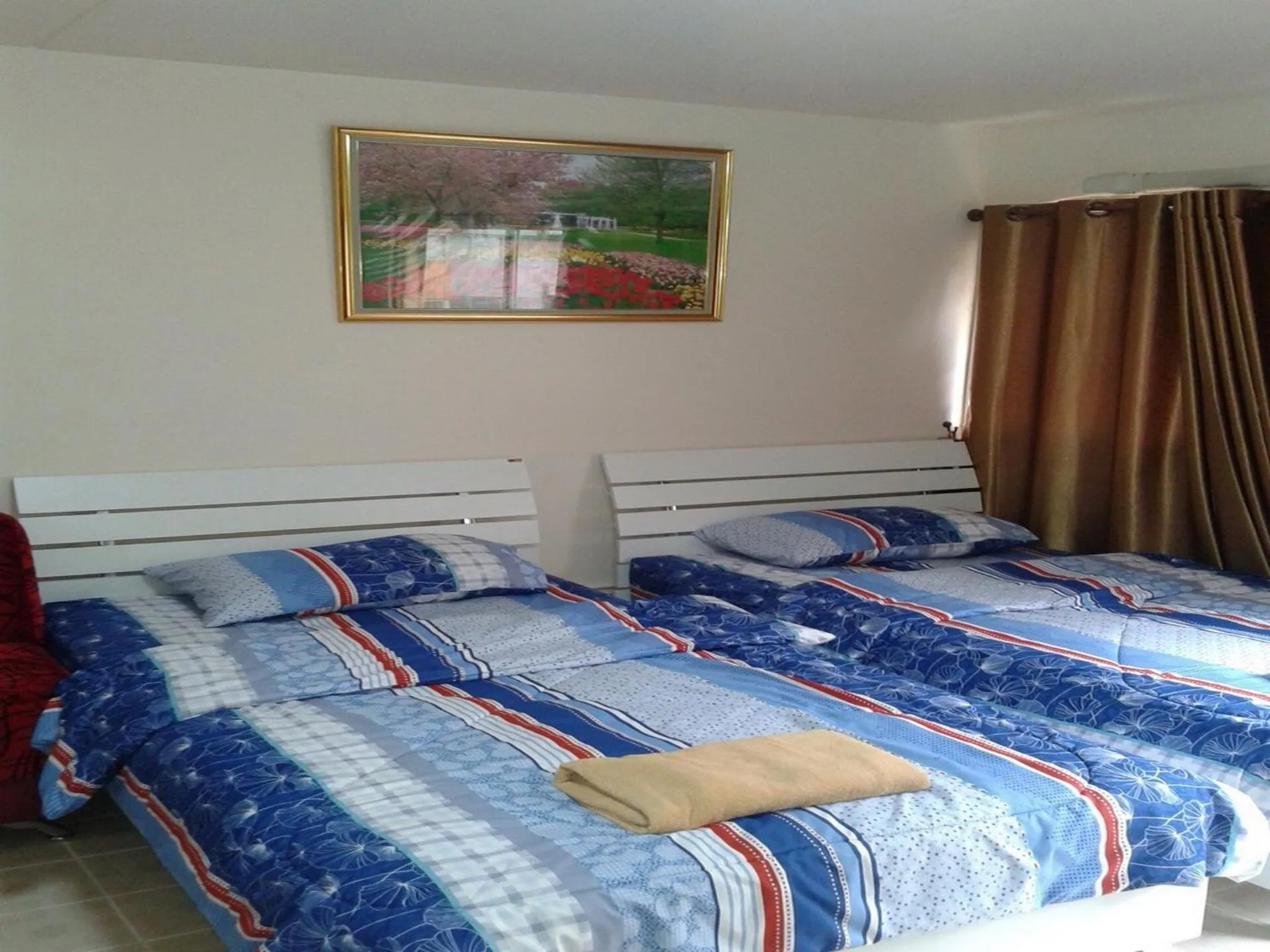 Bed in Smart Residence@Muengthongthani