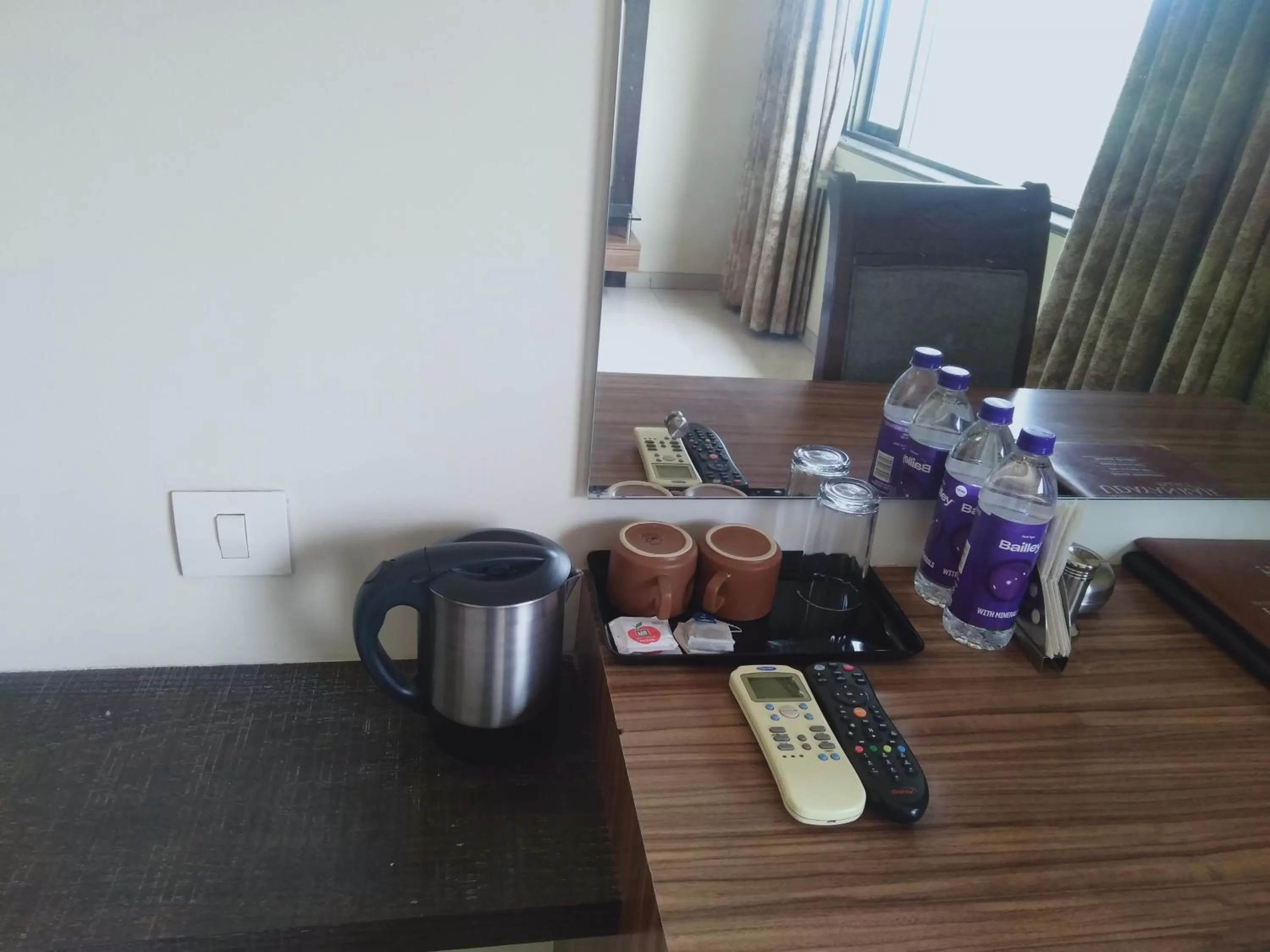 Coffee/tea facilities in Hotel Udayanraje Palace