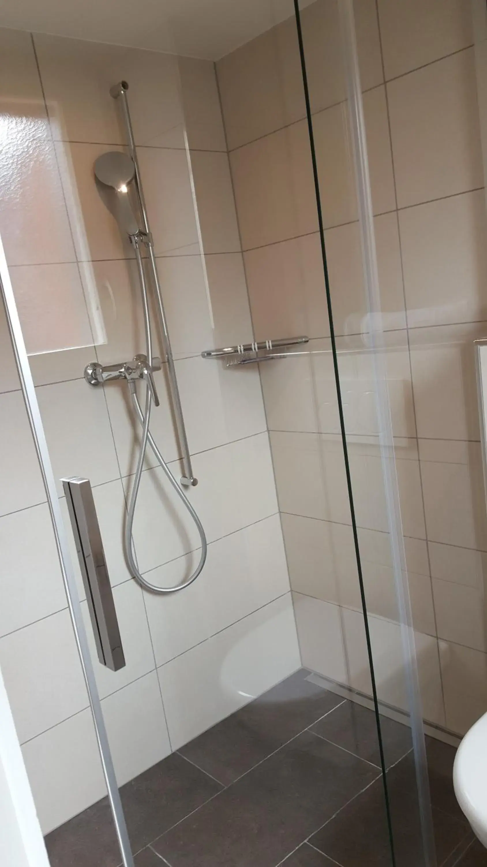 Shower, Bathroom in Post Hardermannli