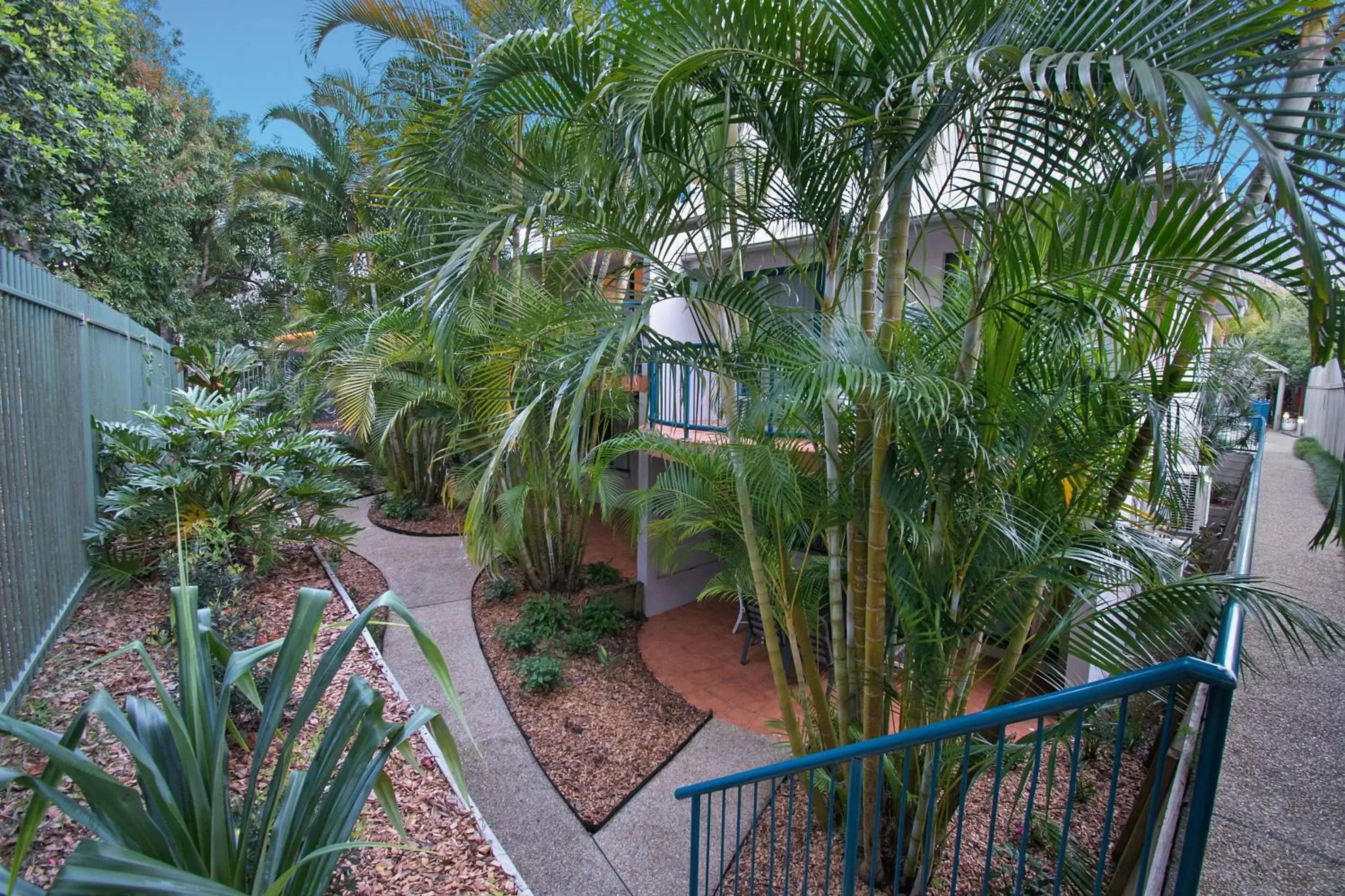 Garden, Balcony/Terrace in Gosamara Apartments