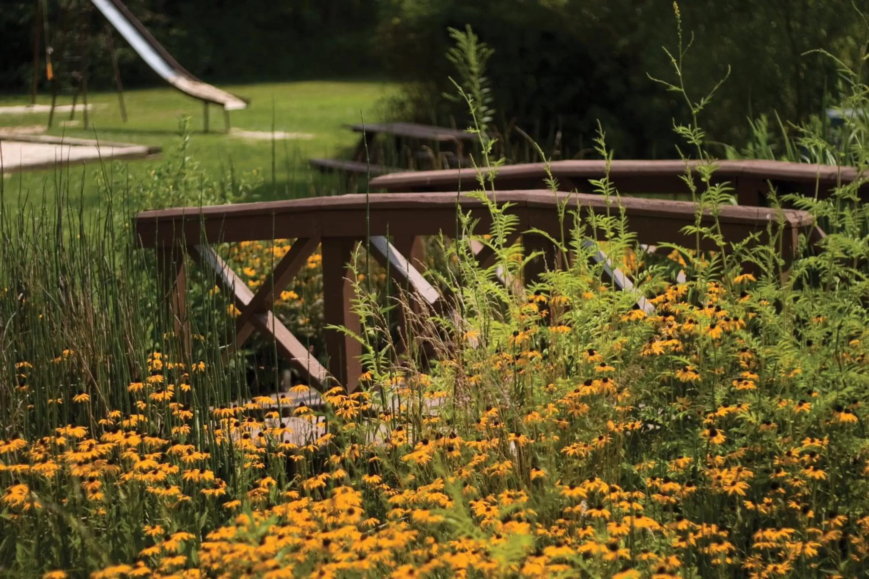 Decorative detail, Garden in Club Wyndham Resort at Fairfield Glade