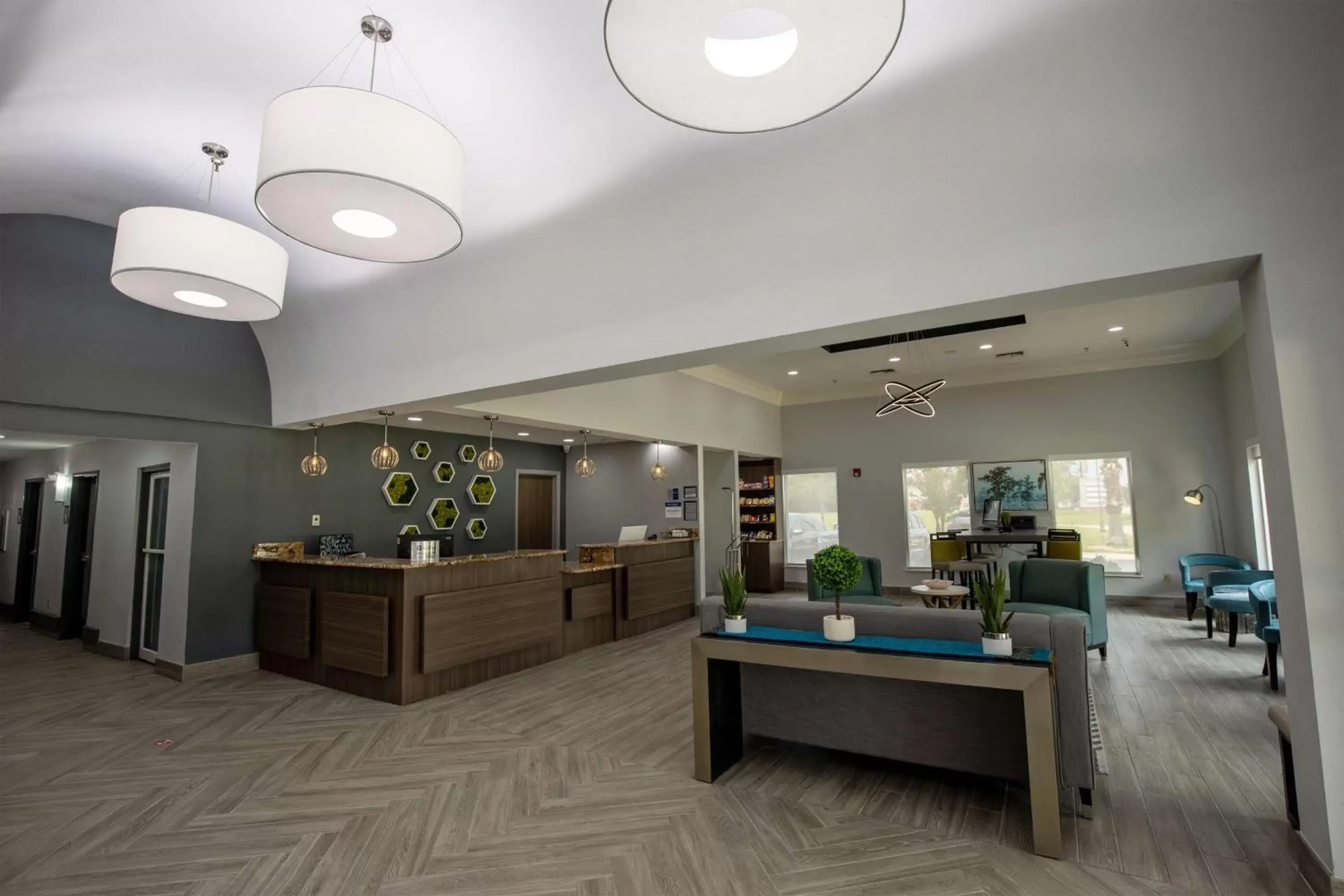 Lobby or reception, Lobby/Reception in Best Western Plus Lafayette Vermilion River Inn & Suites