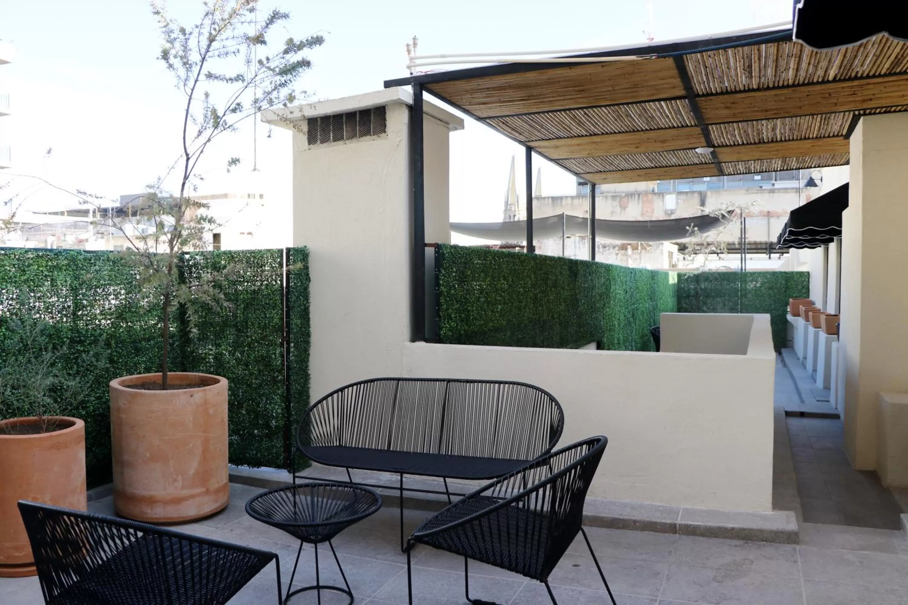 Balcony/Terrace in Hotel Grand Isitia