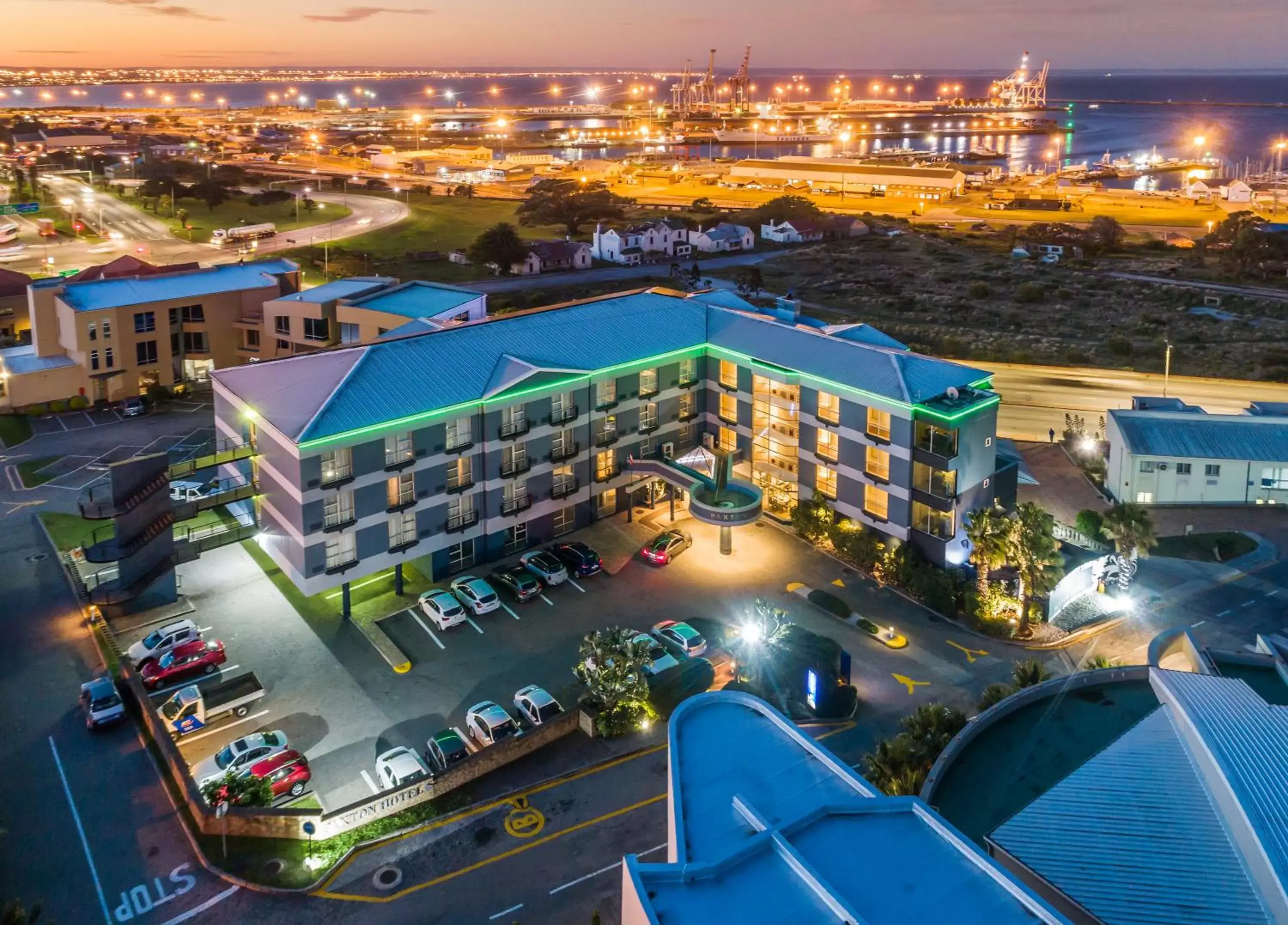 Property building, Bird's-eye View in Paxton Hotel