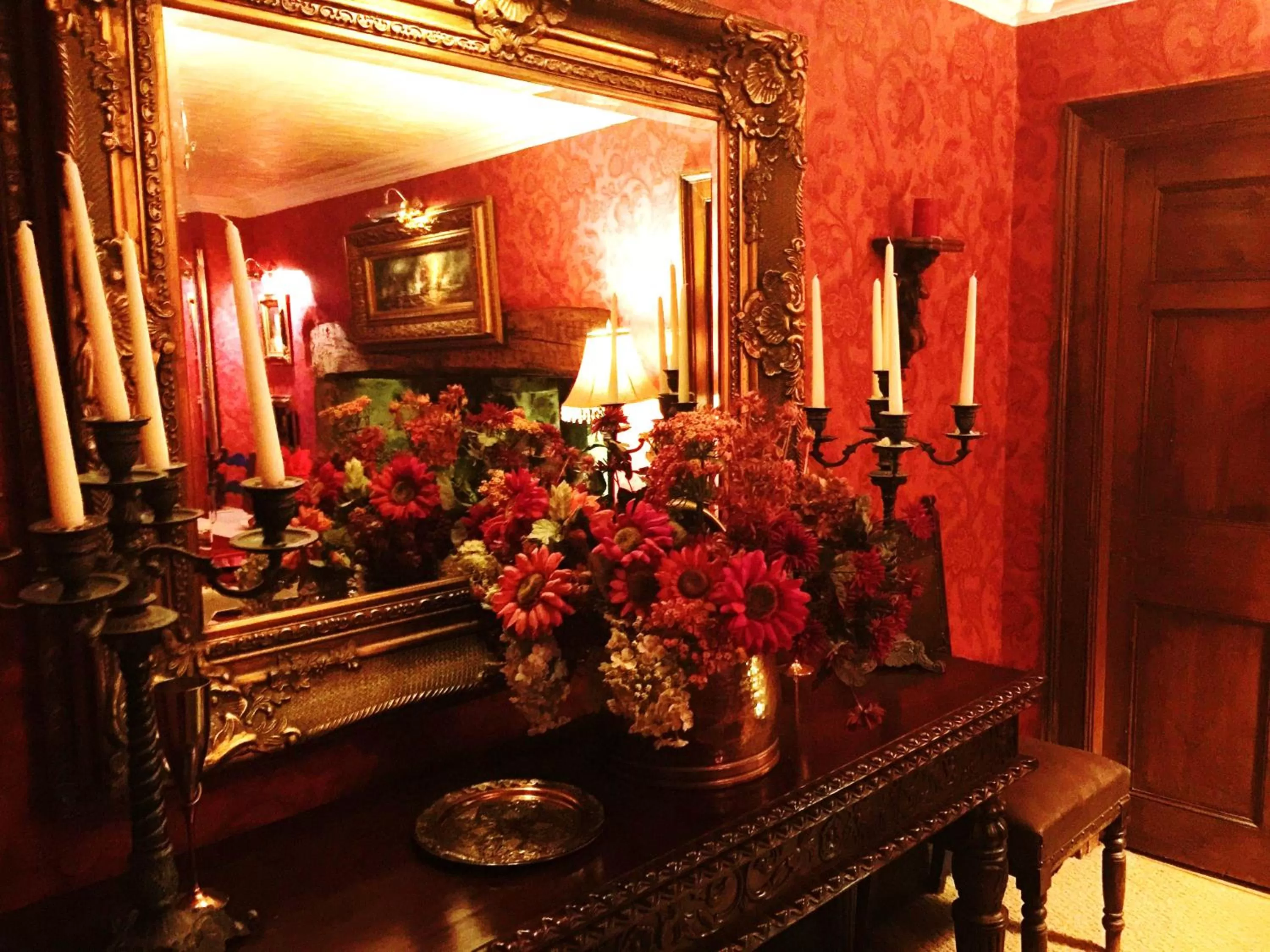 Decorative detail in Glyn Isa Country House luxury self catering accommodation