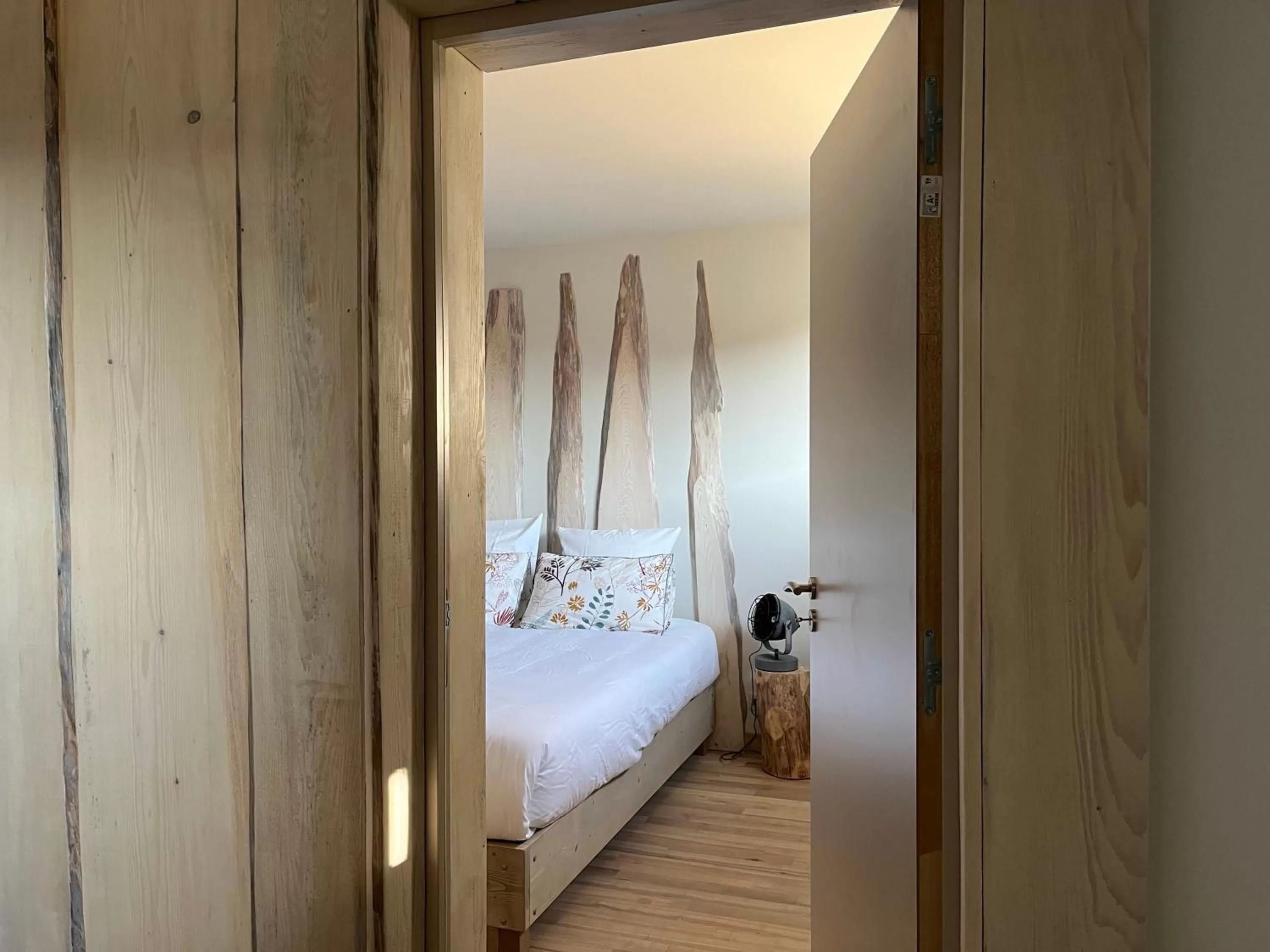 Bed in Hôtel En Tilleul