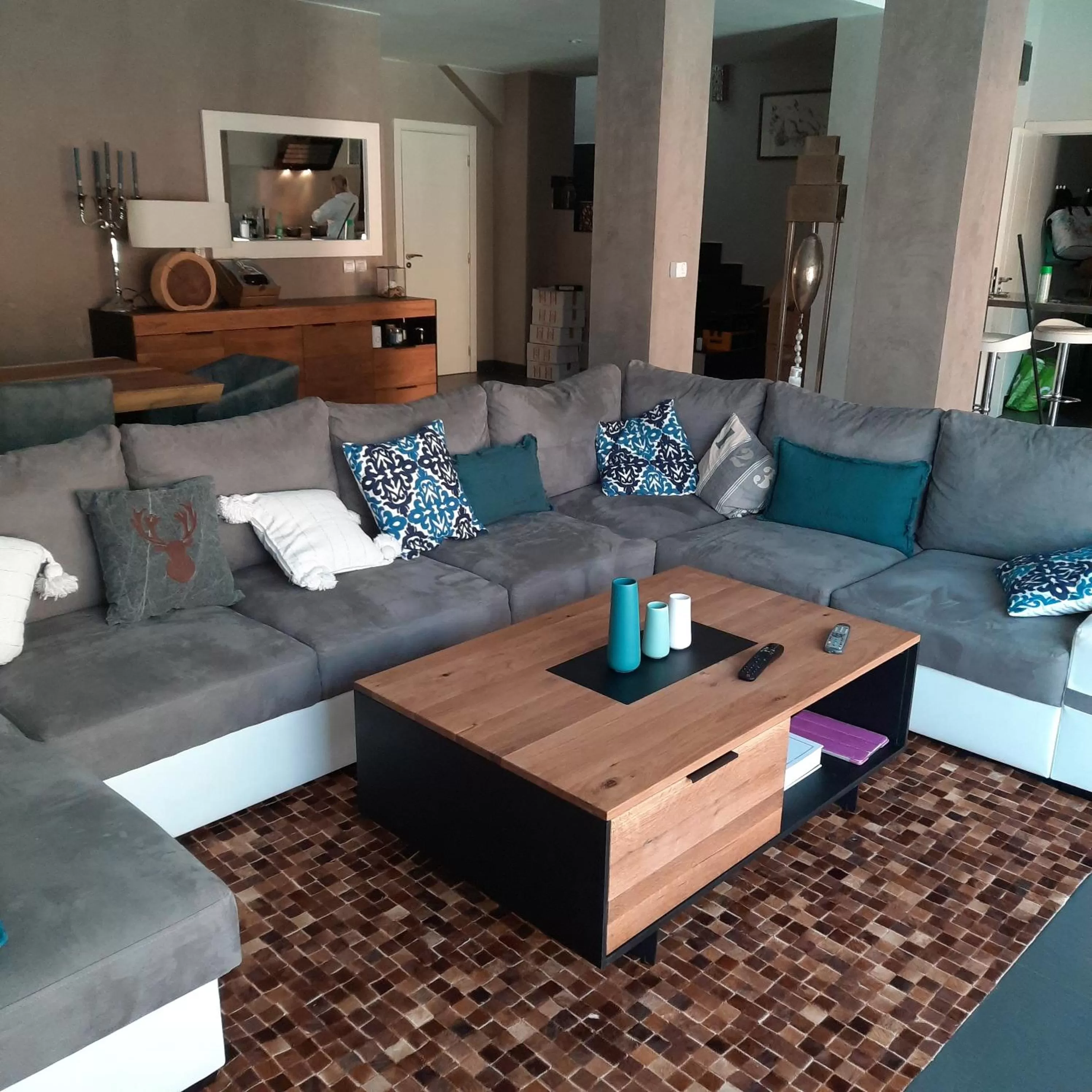 Living room, Seating Area in Résidence Habiba