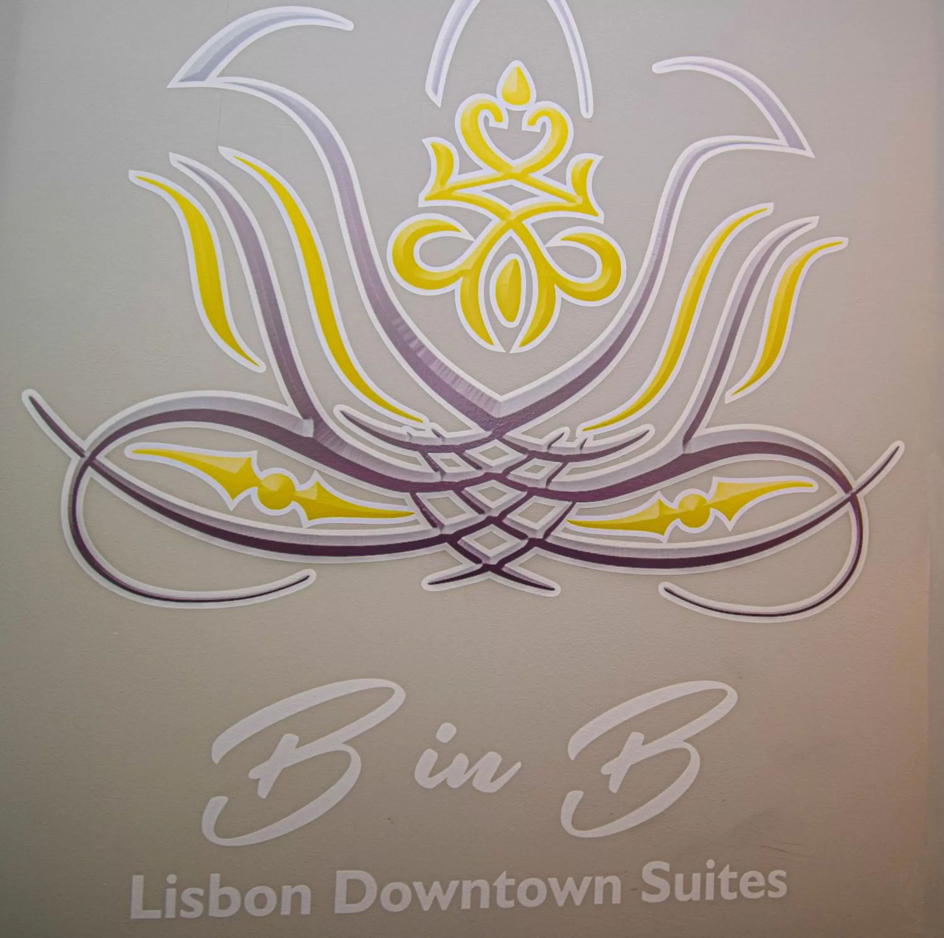 Property logo or sign in B in B Lisbon Downtown Suites