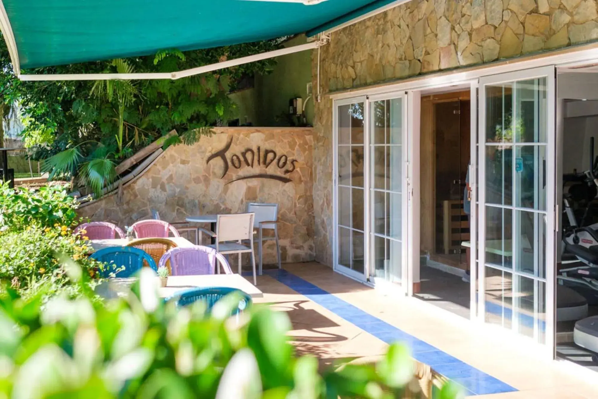 Garden in Hotel Agua Beach