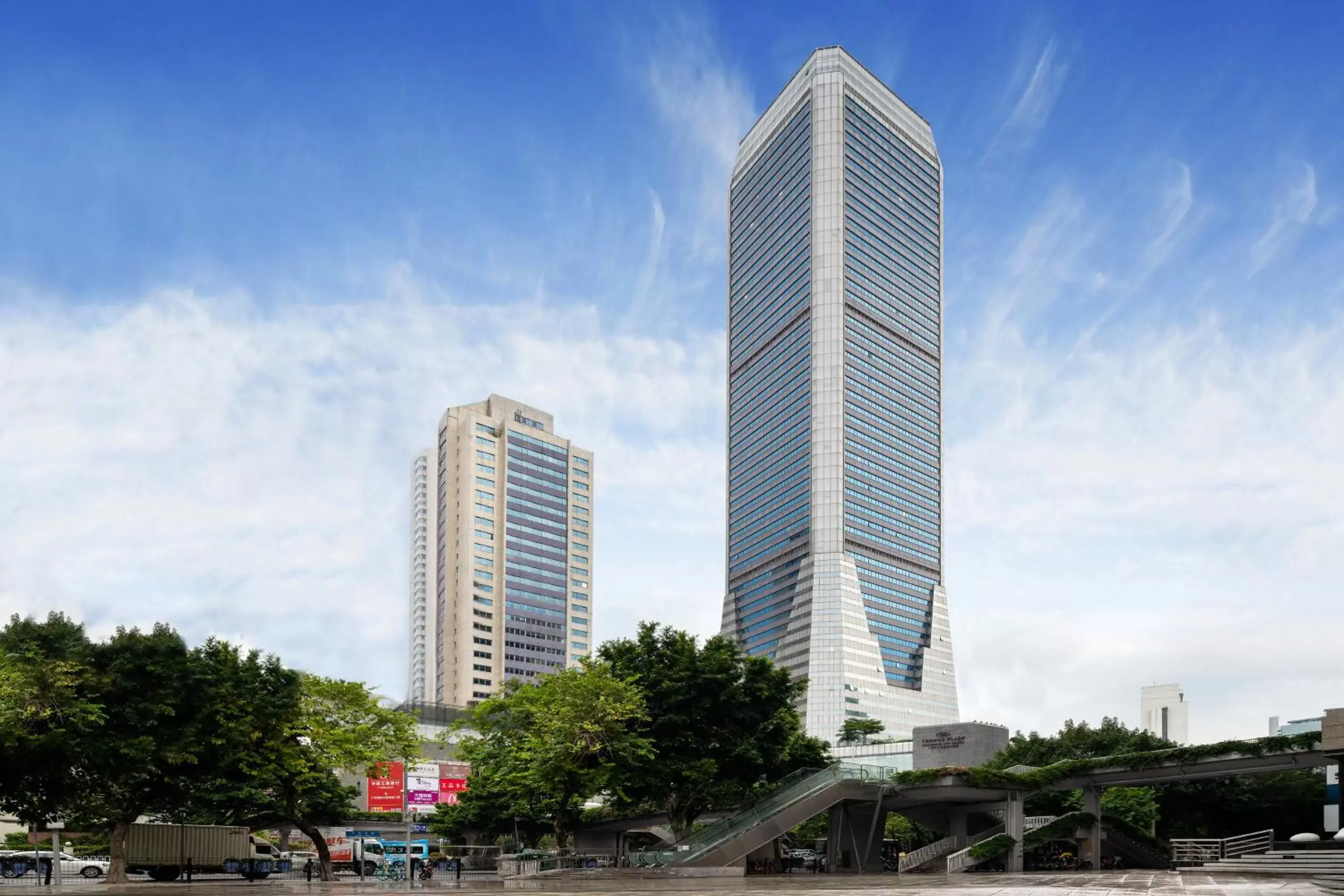 Property building in Crowne Plaza Guangzhou City Centre, an IHG Hotel