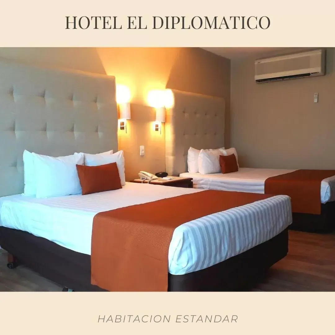 Bedroom, Bed in El Diplomatico