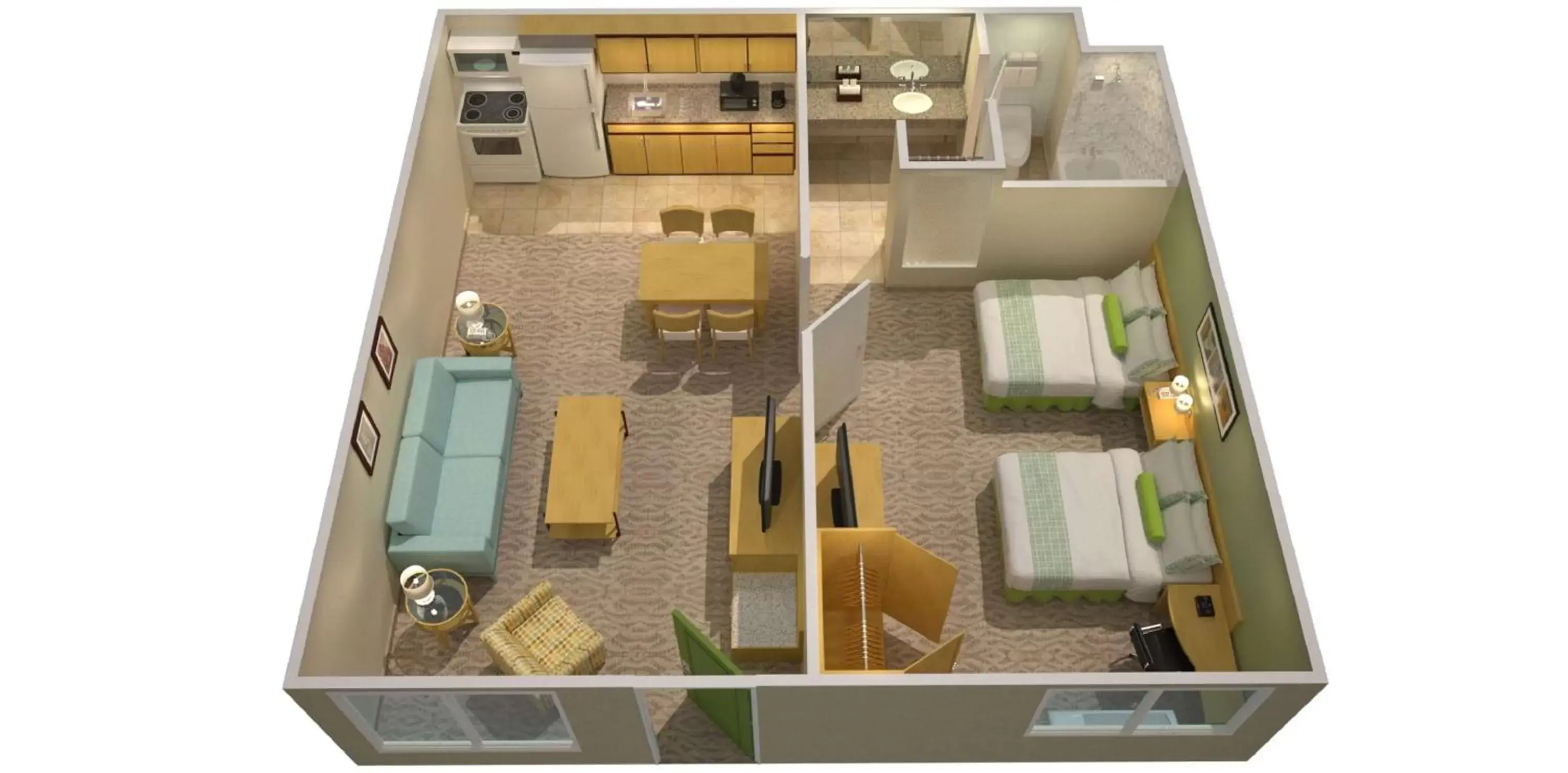 Photo of the whole room, Floor Plan in Hotel Nexus; BW Signature Collection