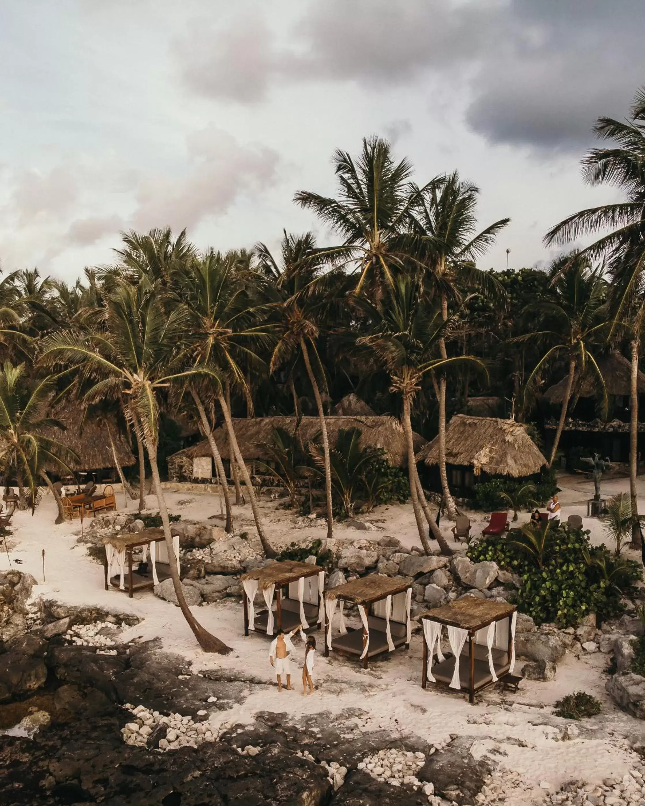 Beach in Diamante K - Inside Tulum National Park