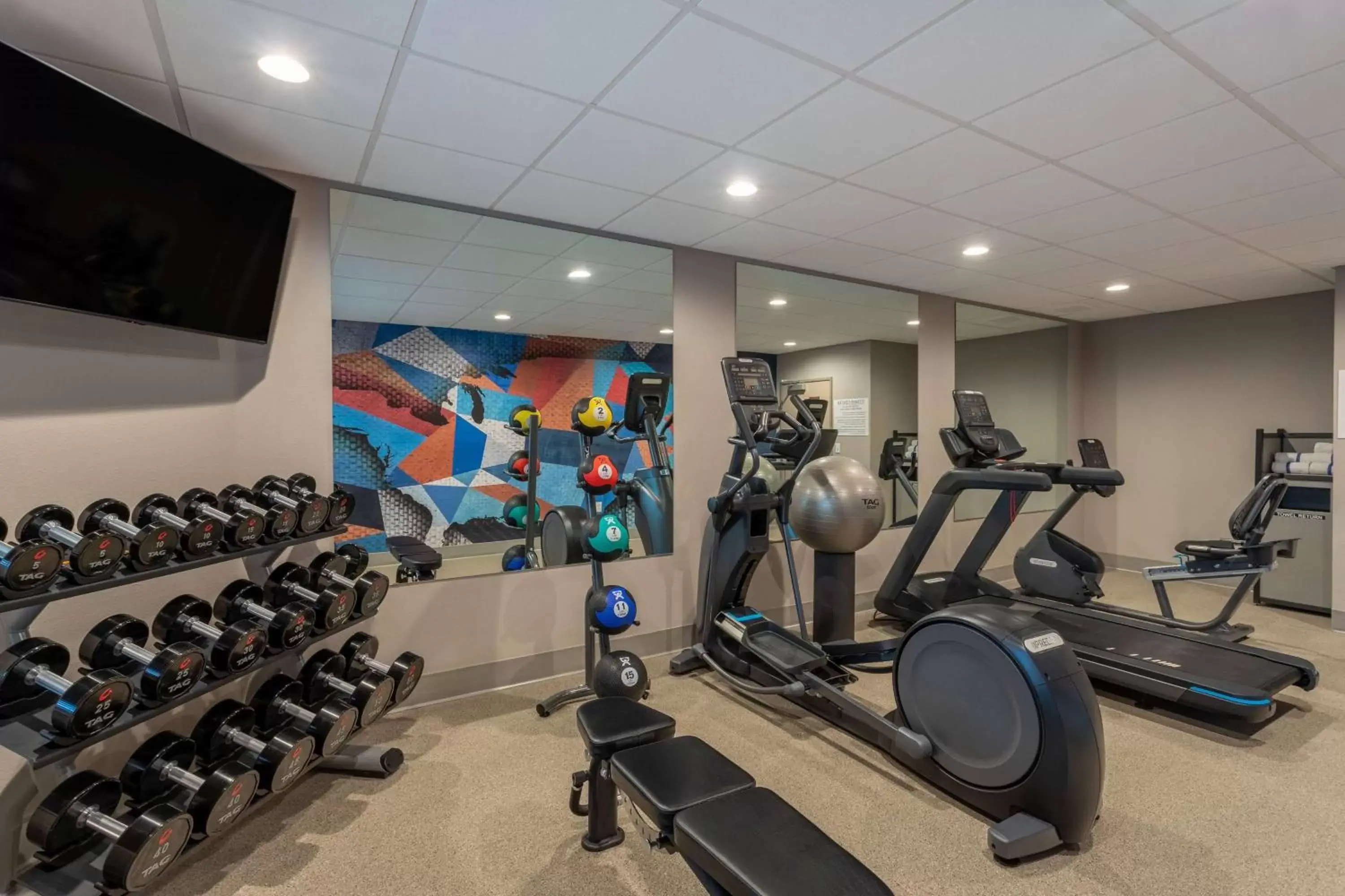 Fitness centre/facilities, Fitness Center/Facilities in AmericInn by Wyndham San Angelo