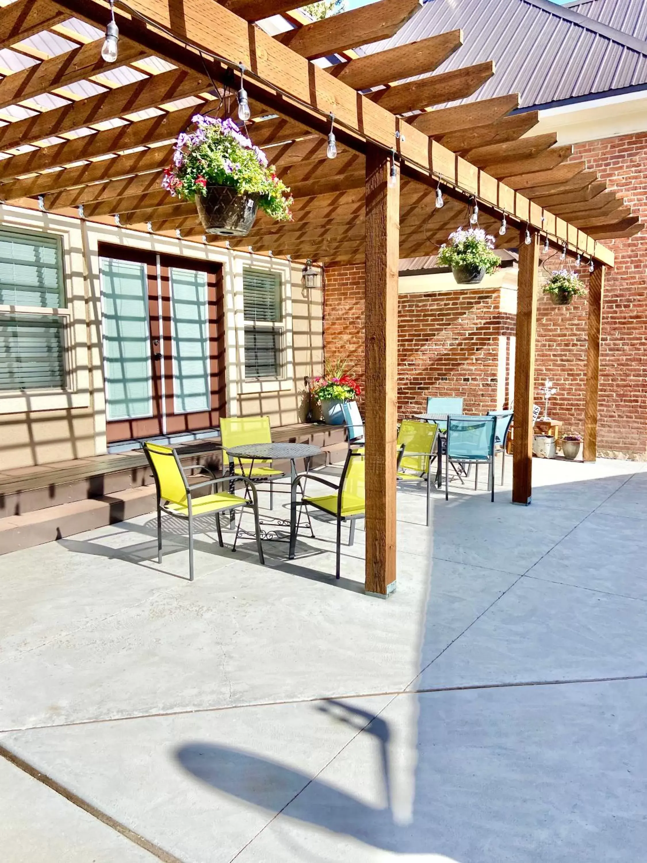 Patio in The Panguitch House
