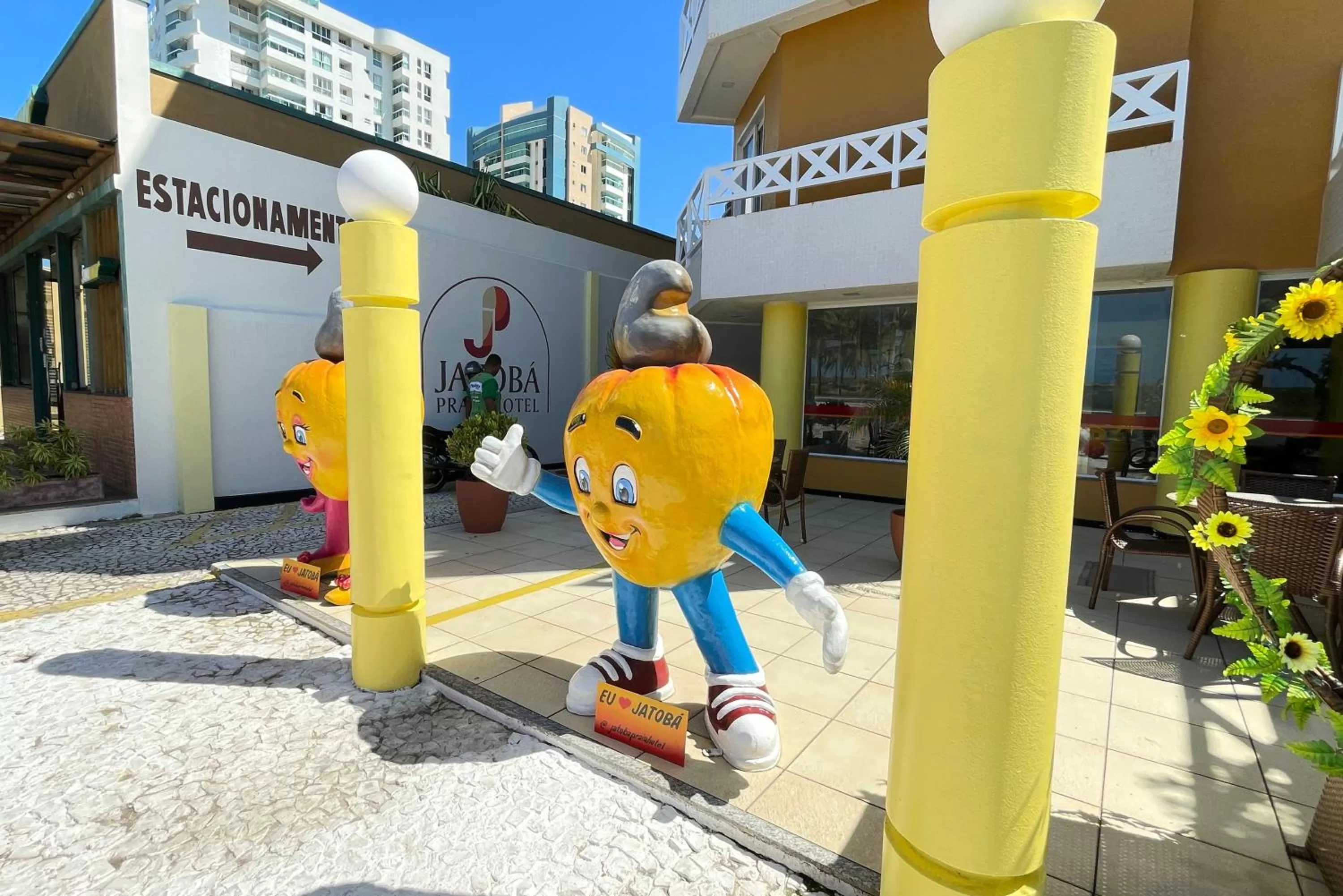 Property building in Jatobá Praia Hotel