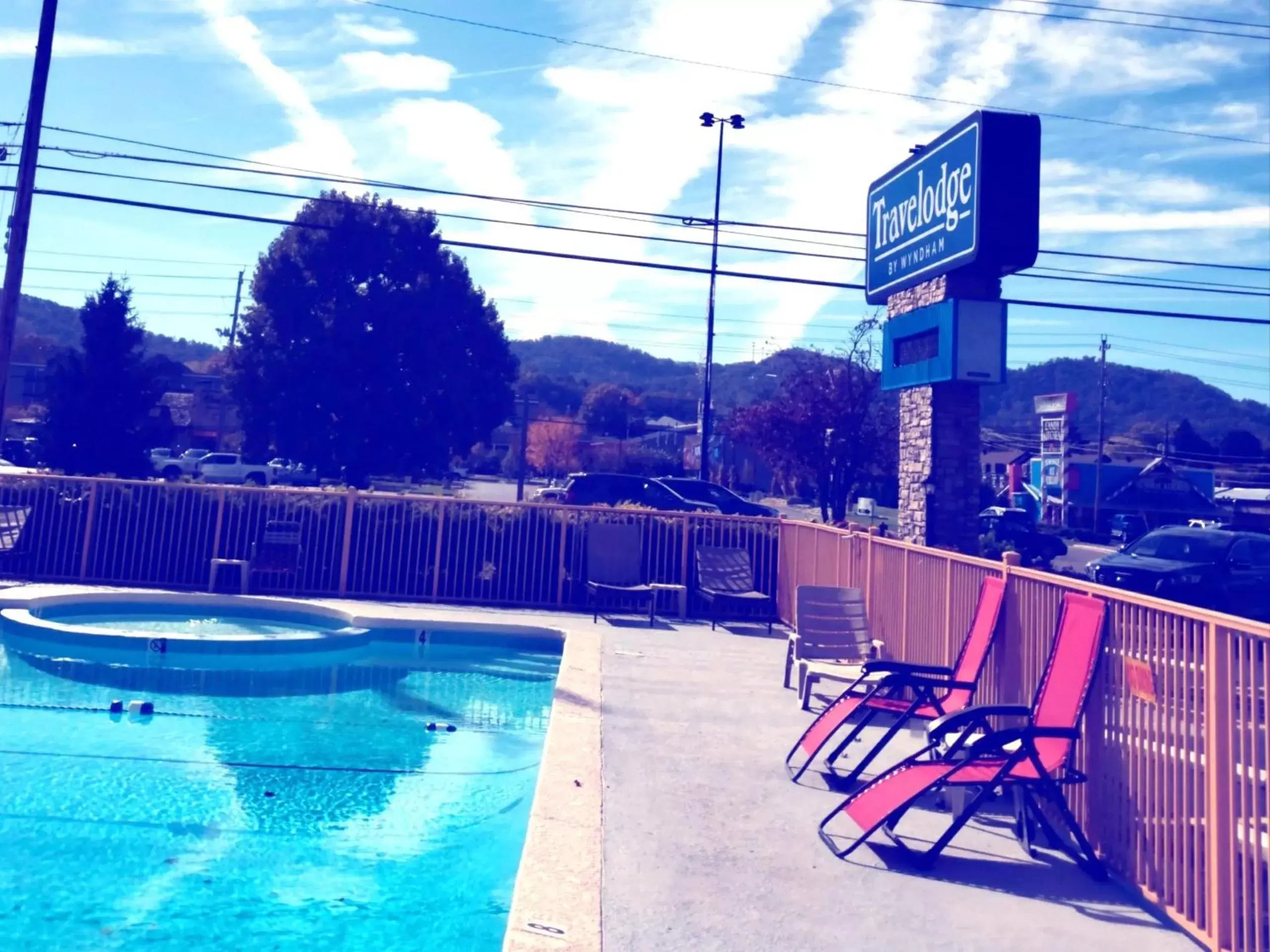 Swimming Pool in Travelodge by Wyndham Pigeon Forge