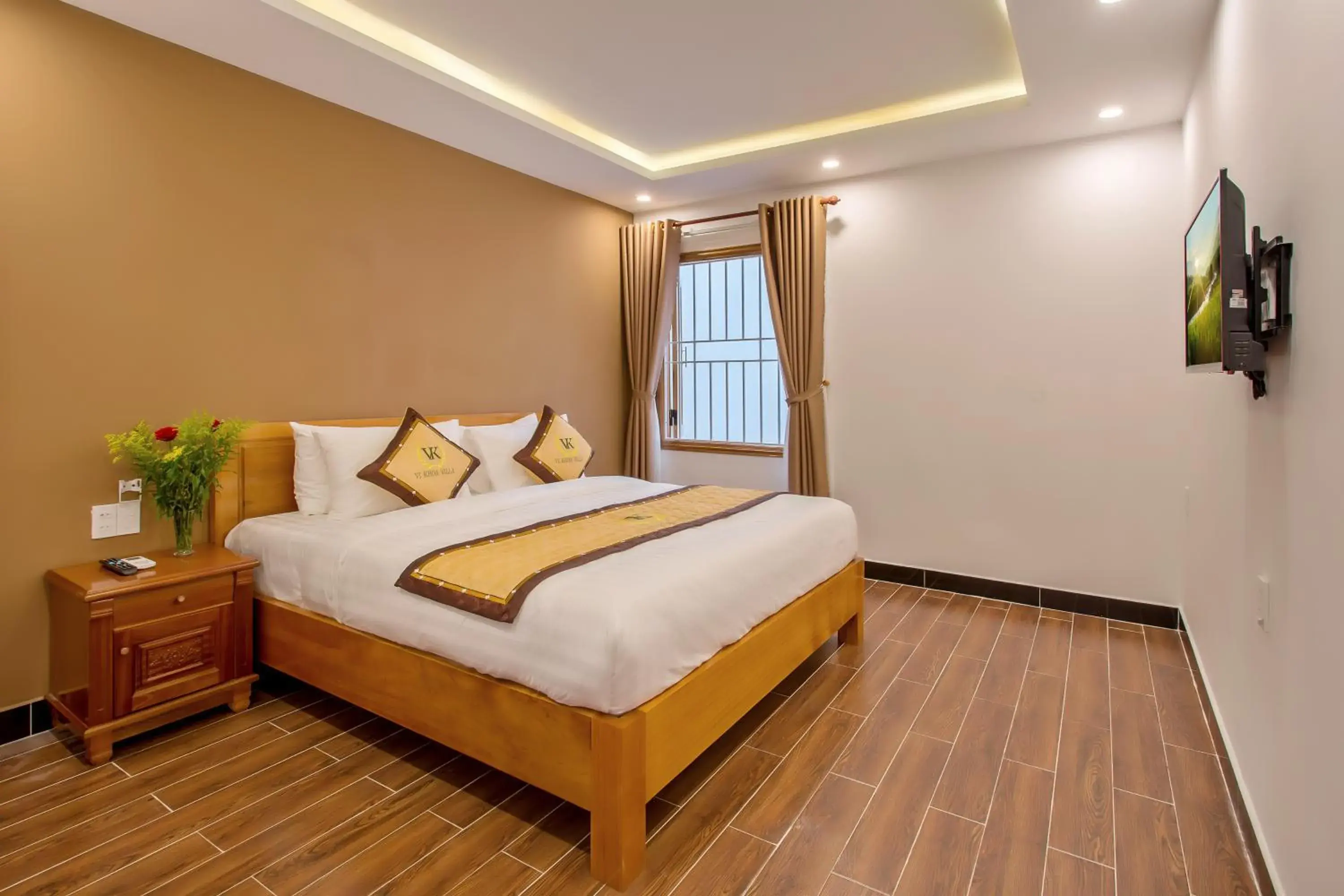 Bedroom, Bed in Hoi An Vi Khoa Villa