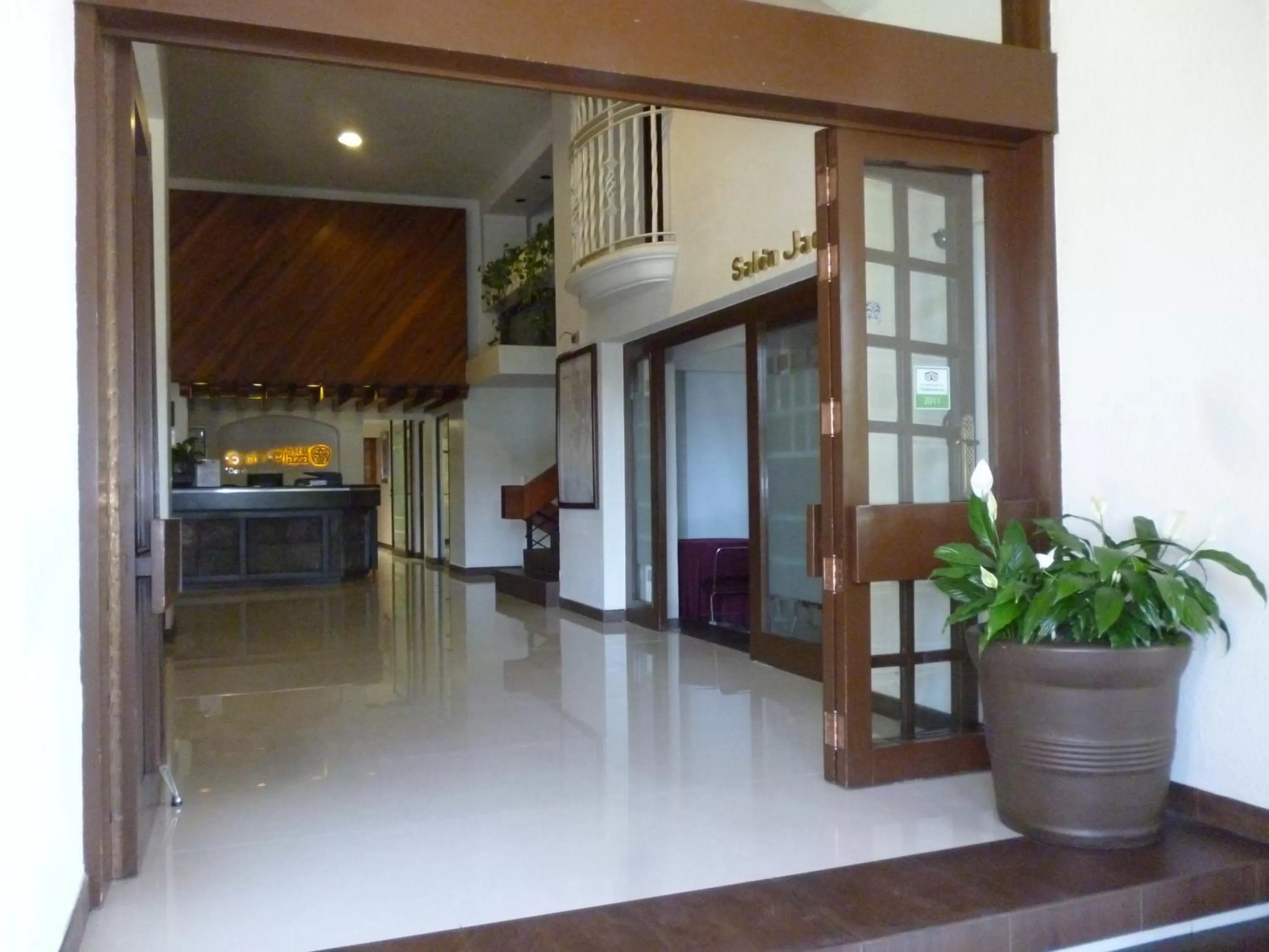 Lobby or reception in Hotel Fortin Plaza