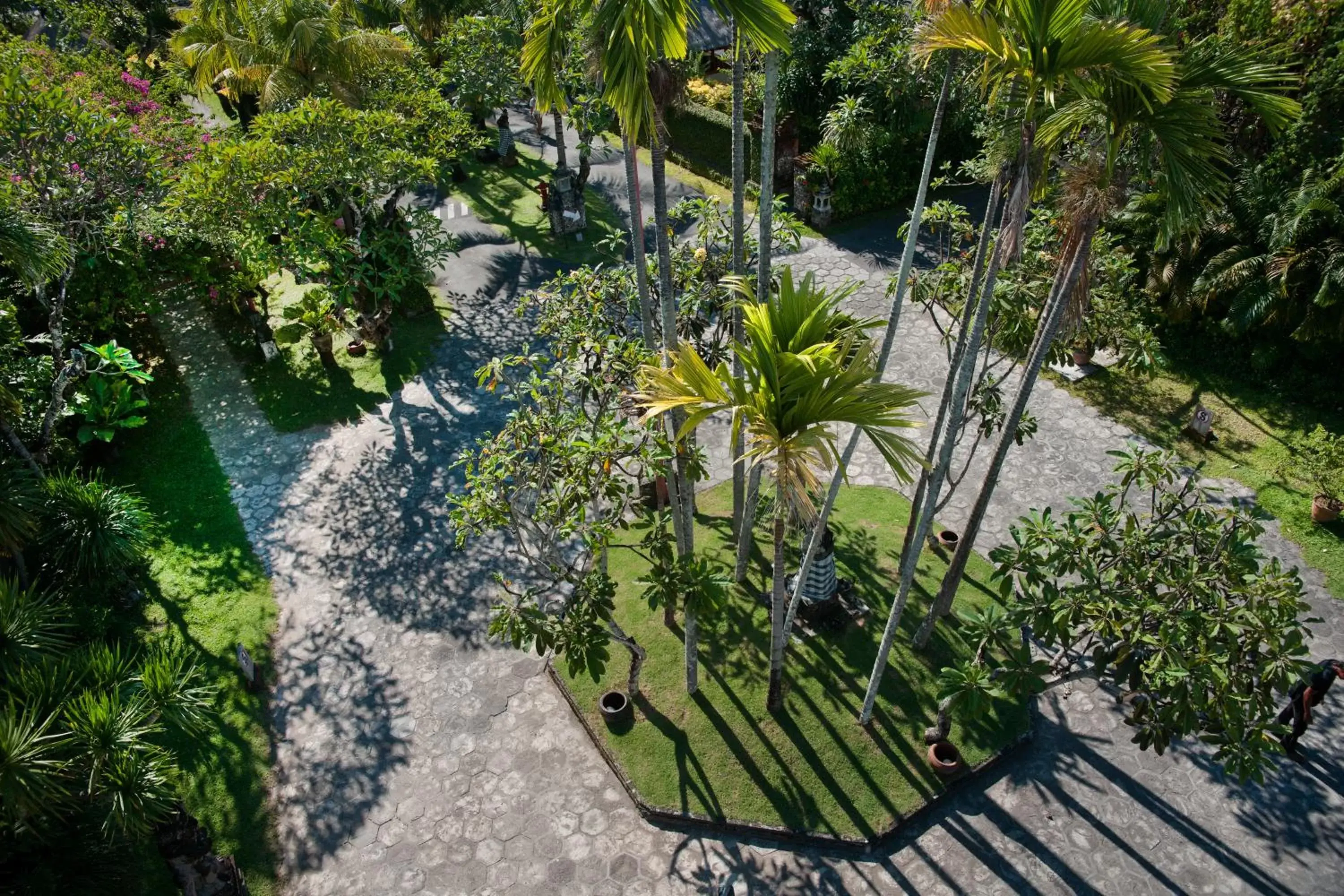 Bird's eye view in Tandjung Sari Hotel