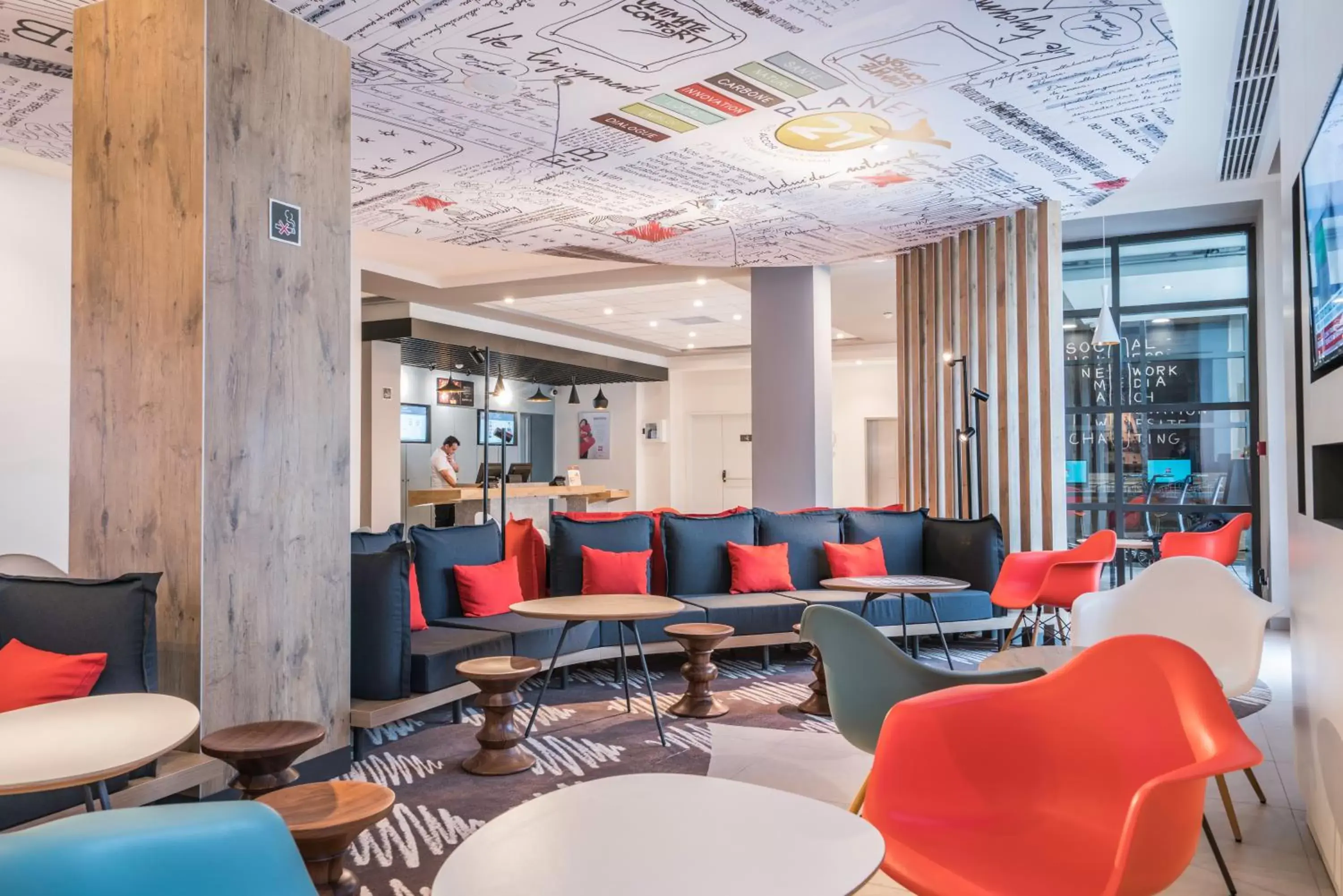 Living room in Ibis Setif Living room in Ibis Setif