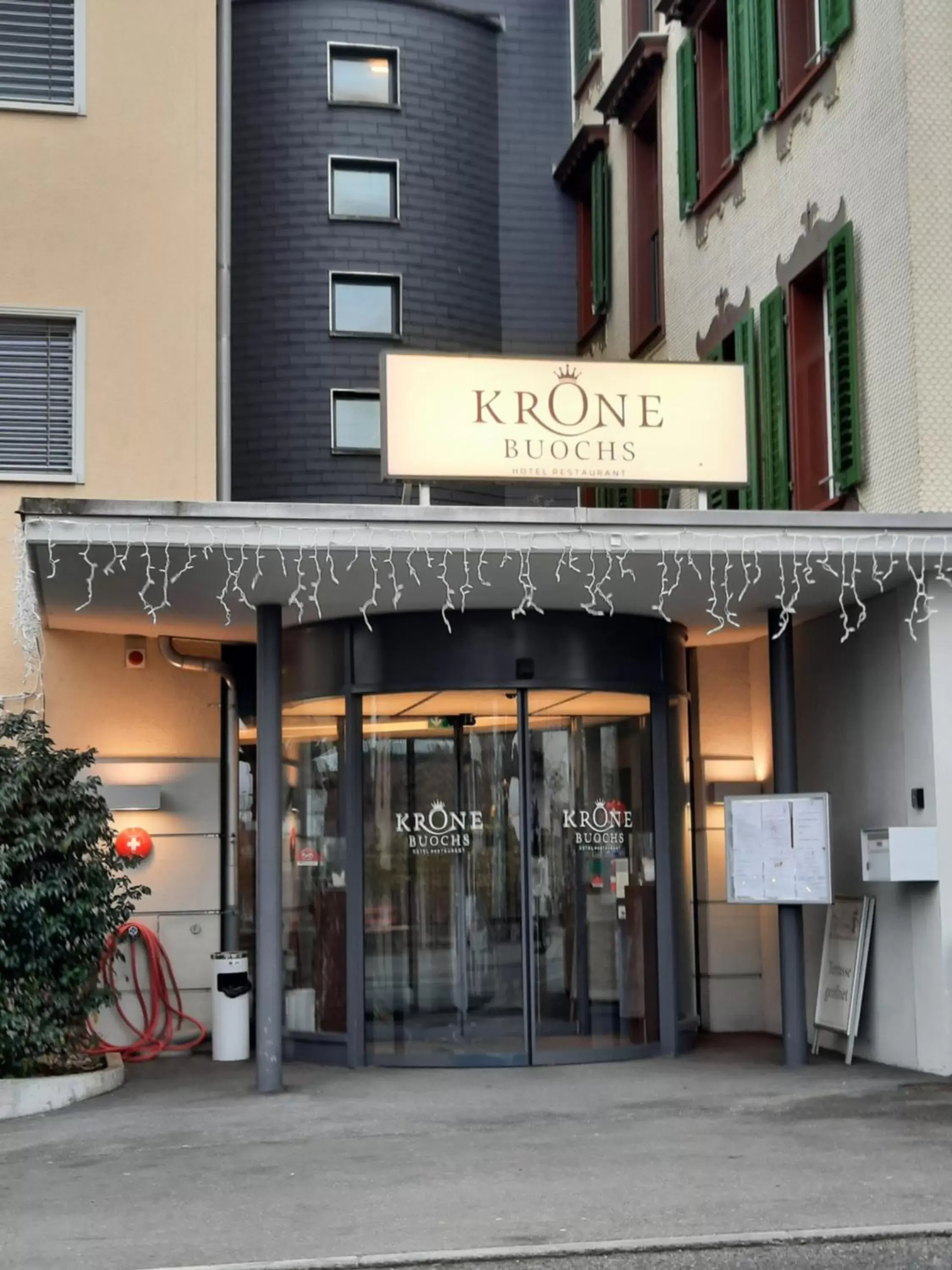 Facade/entrance in Hotel Krone