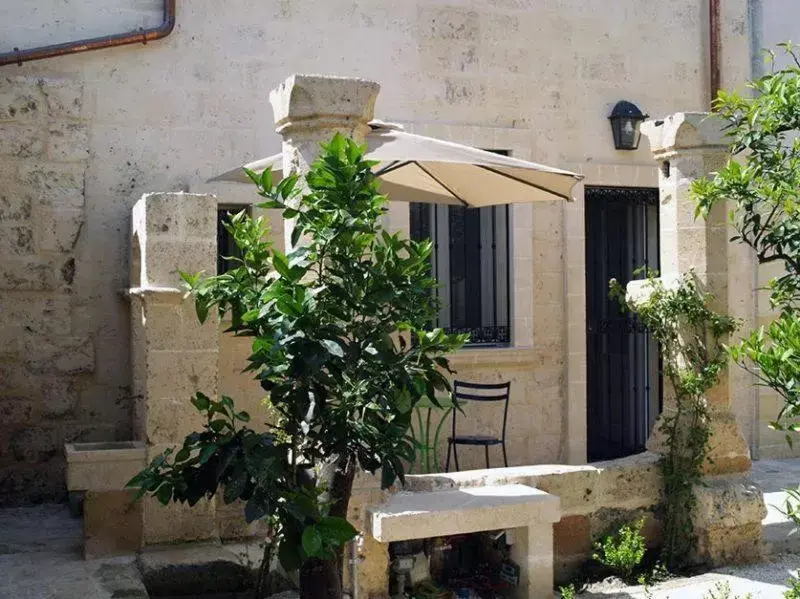 Patio in Sine Tempore B&B