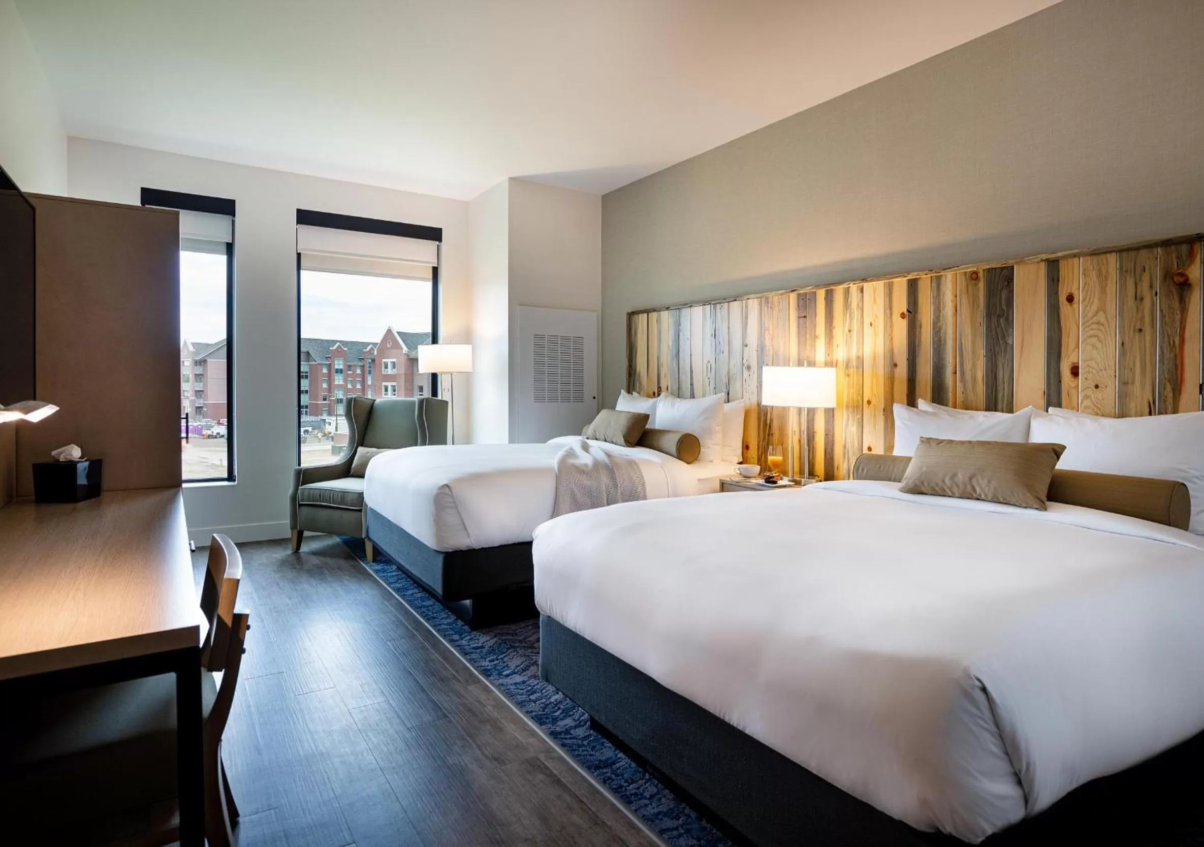 Bed in Hotel Maverick