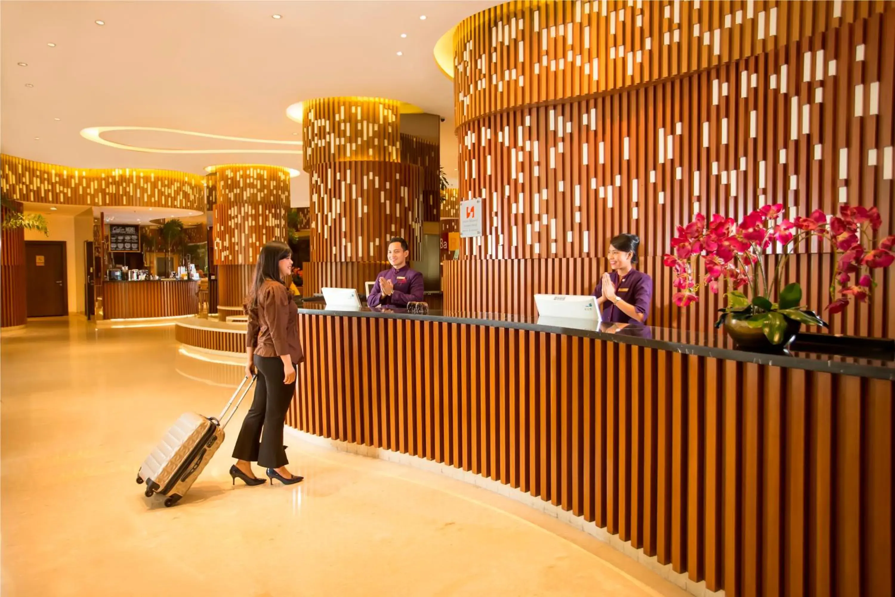 Lobby or reception in Swiss-Belinn Kemayoran