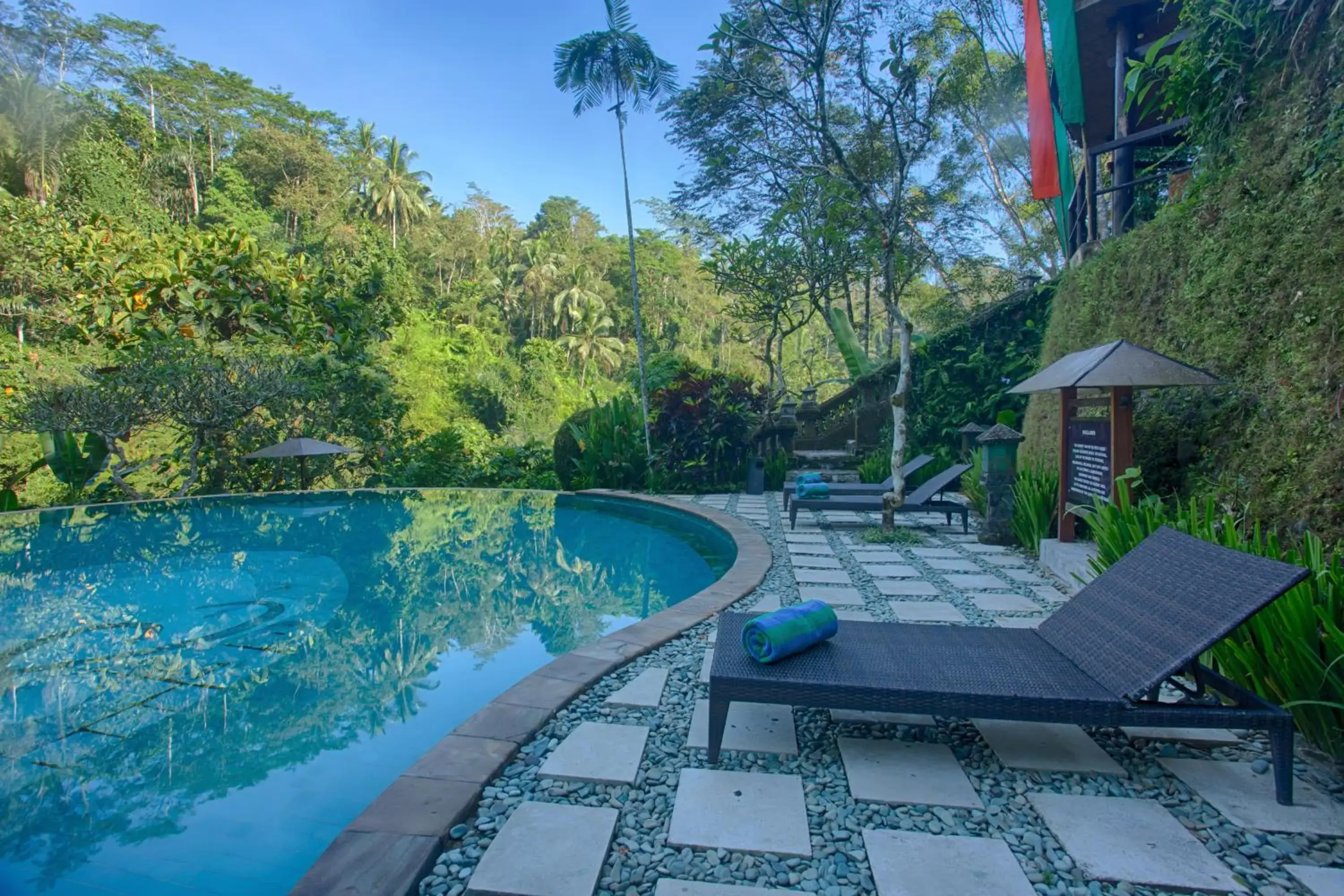 Swimming Pool in Anahata Villas and Spa Resort