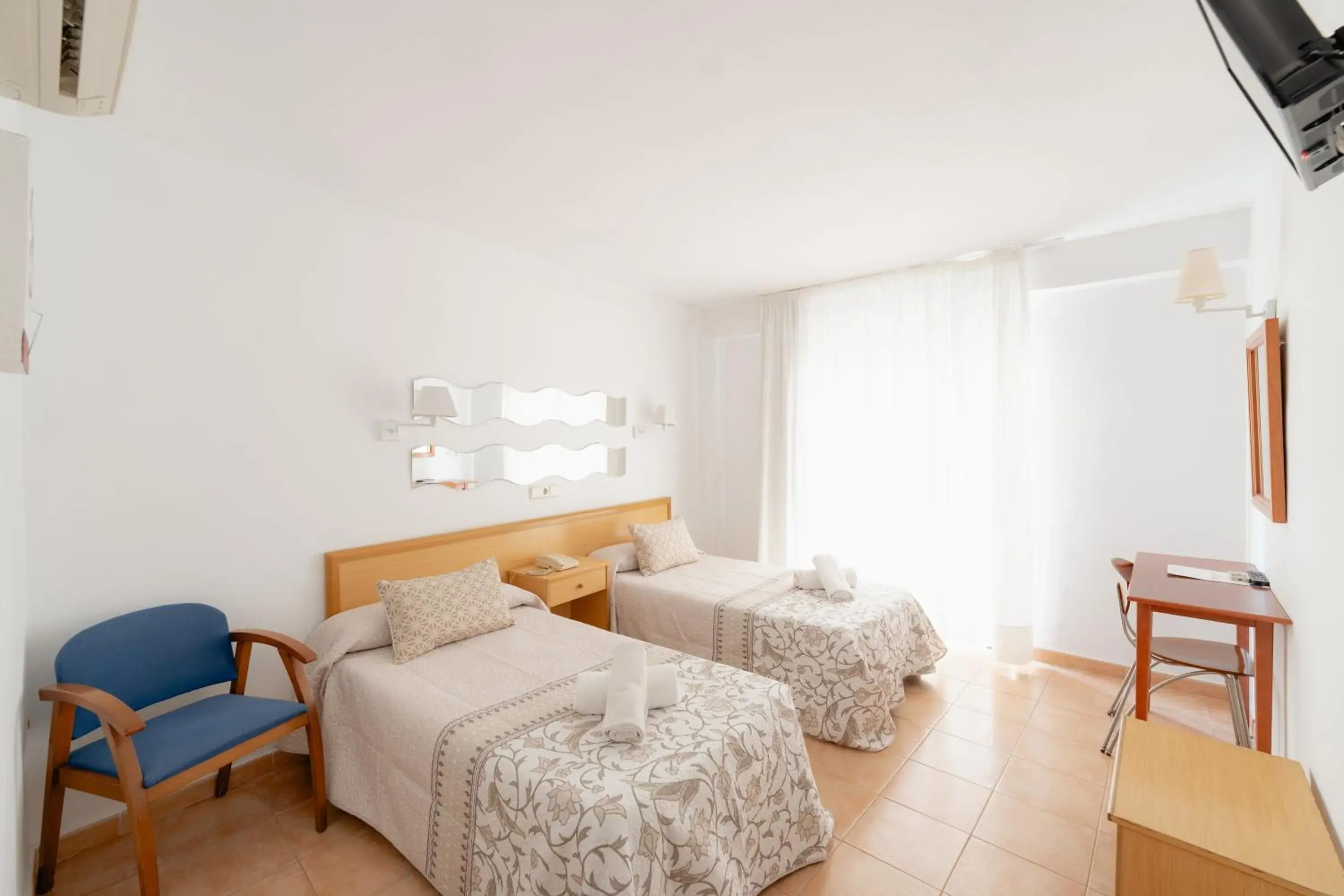 Photo of the whole room, Bed in Hotel Santa Faz Photo of the whole room, Bed in Hotel Santa Faz