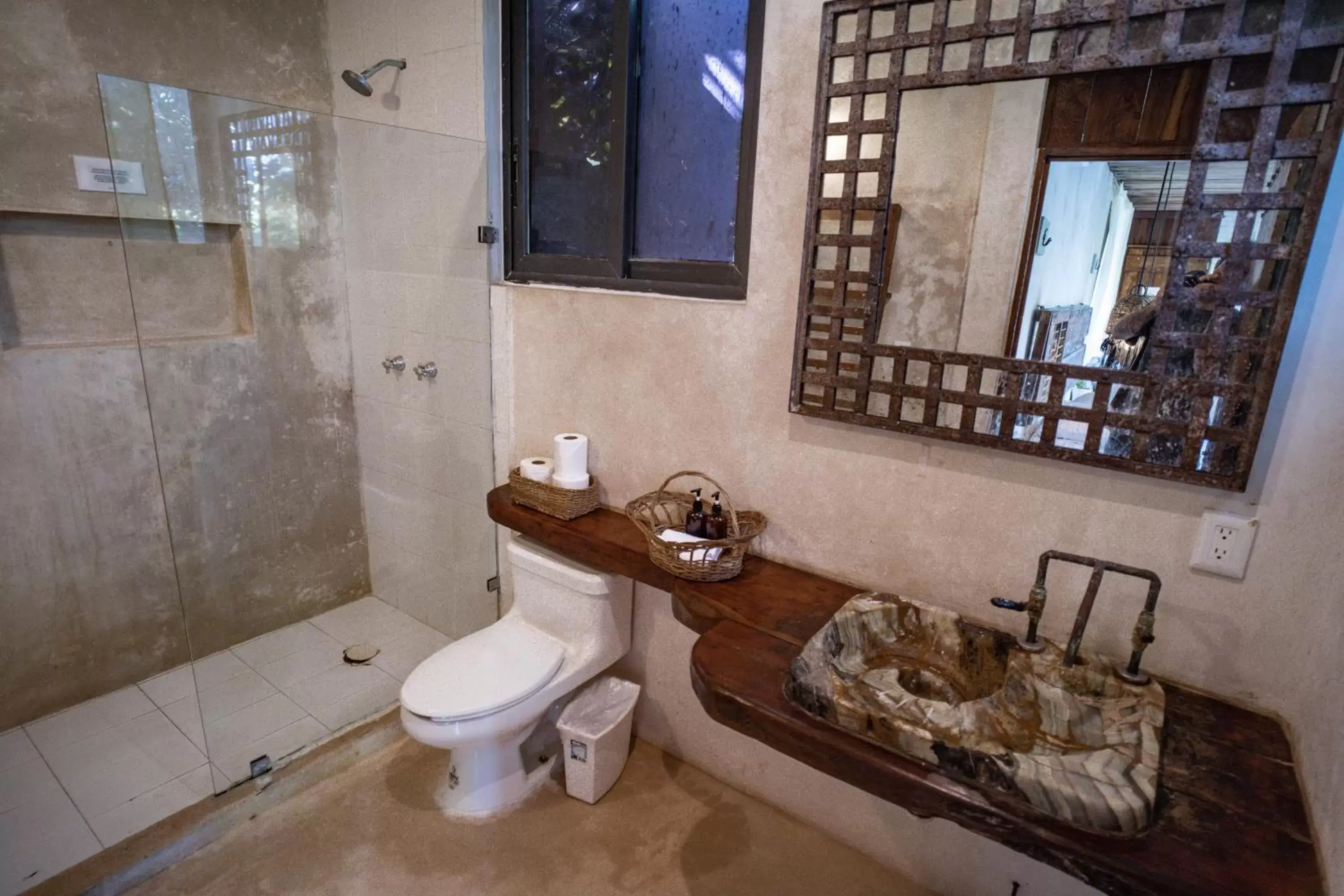 Shower, Bathroom in Suites Tulum