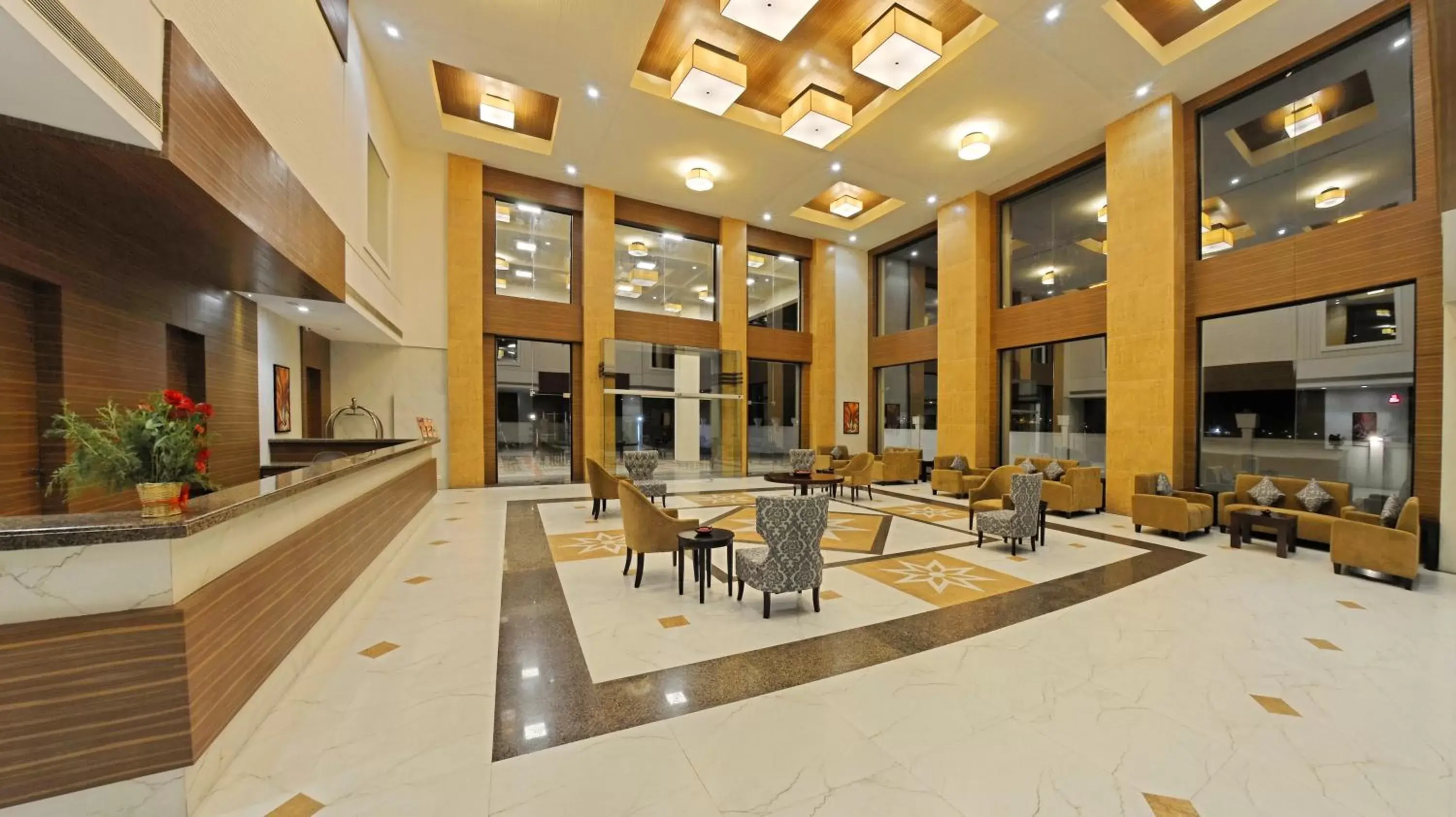 Lobby or reception, Lobby/Reception in Poppys Hotel Madurai