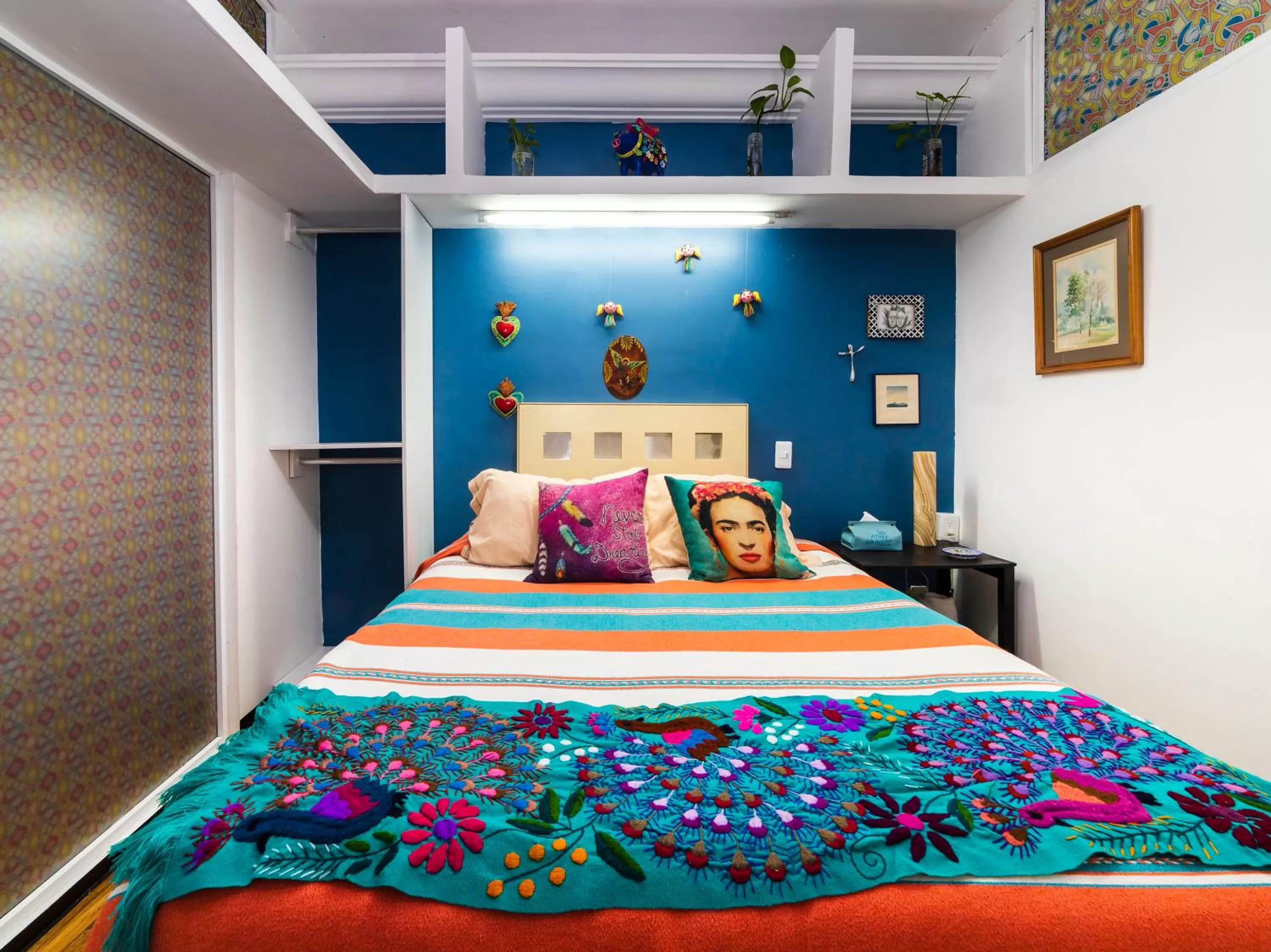 Bed in Casa Itzae B&B Polanquito Dog Friendly