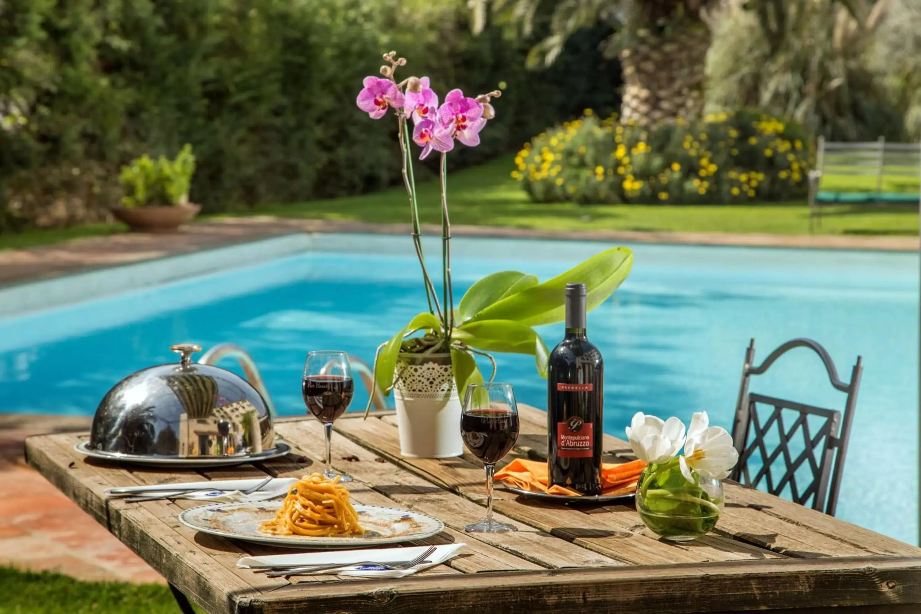 Restaurant/places to eat, Swimming Pool in Best Western Park Hotel Roma Nord