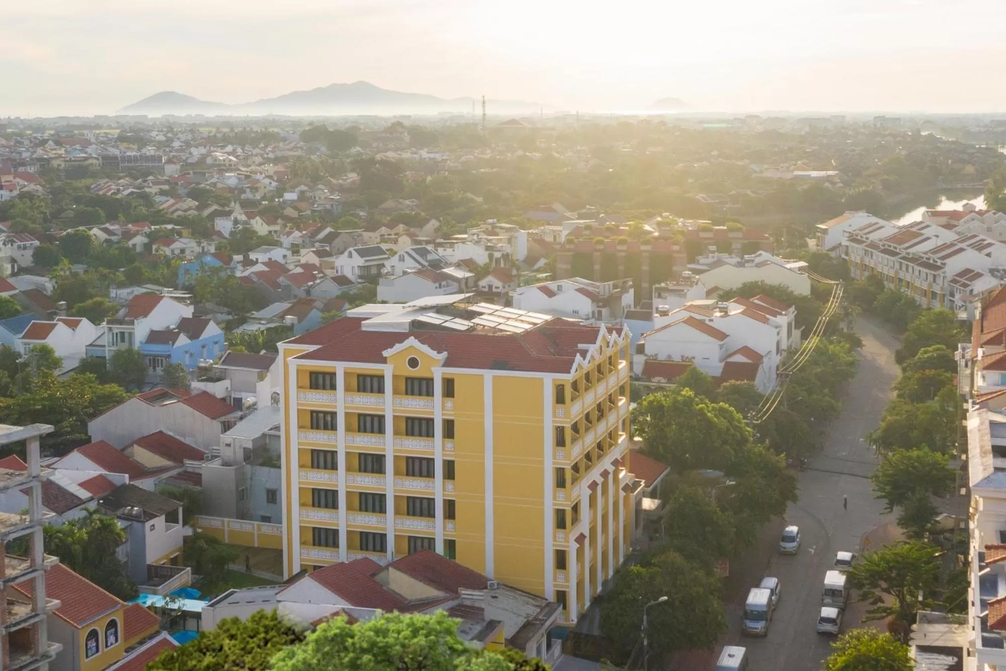 Property building in La Charm Hoi An Hotel & Spa