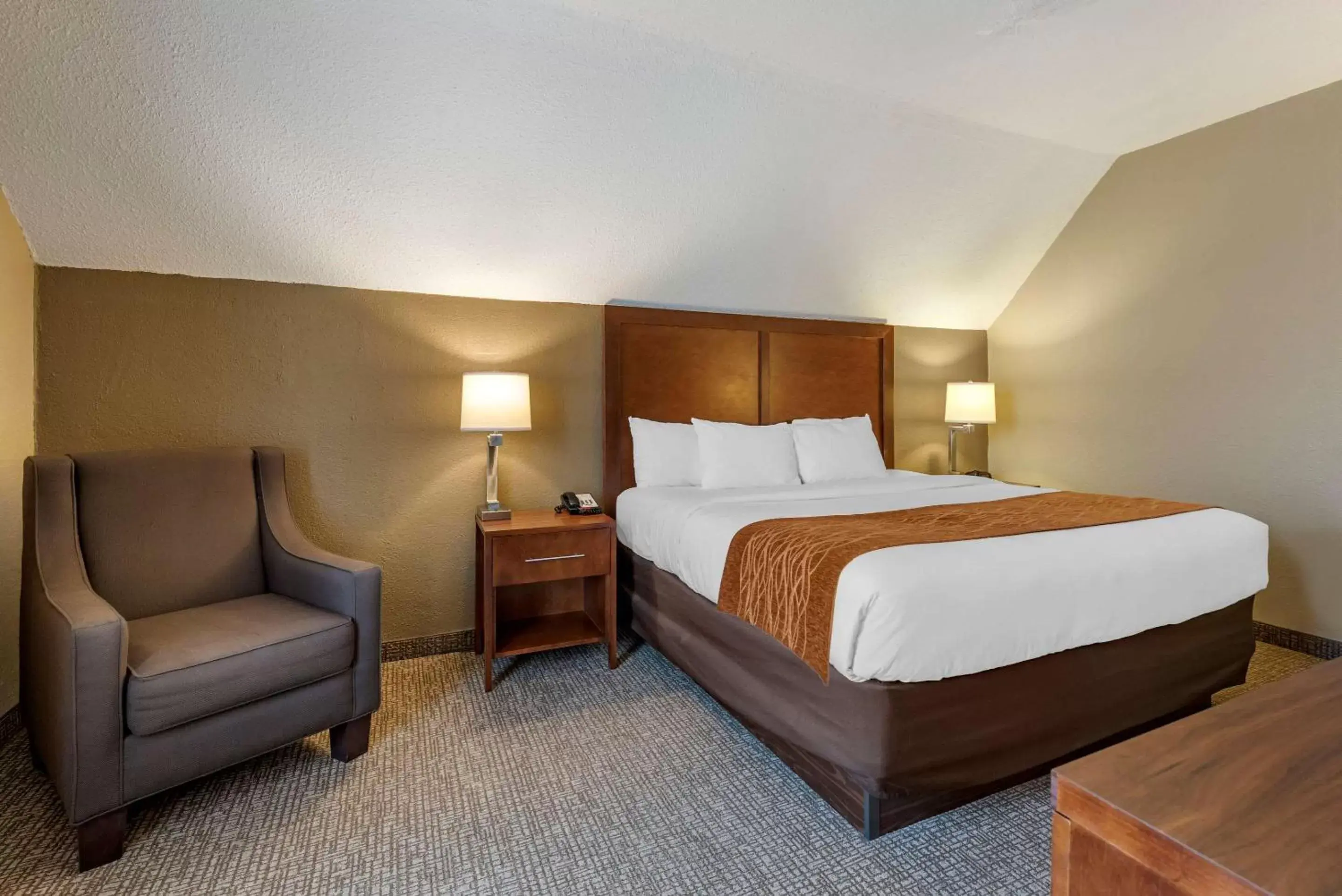 Photo of the whole room, Bed in Comfort Inn Madison