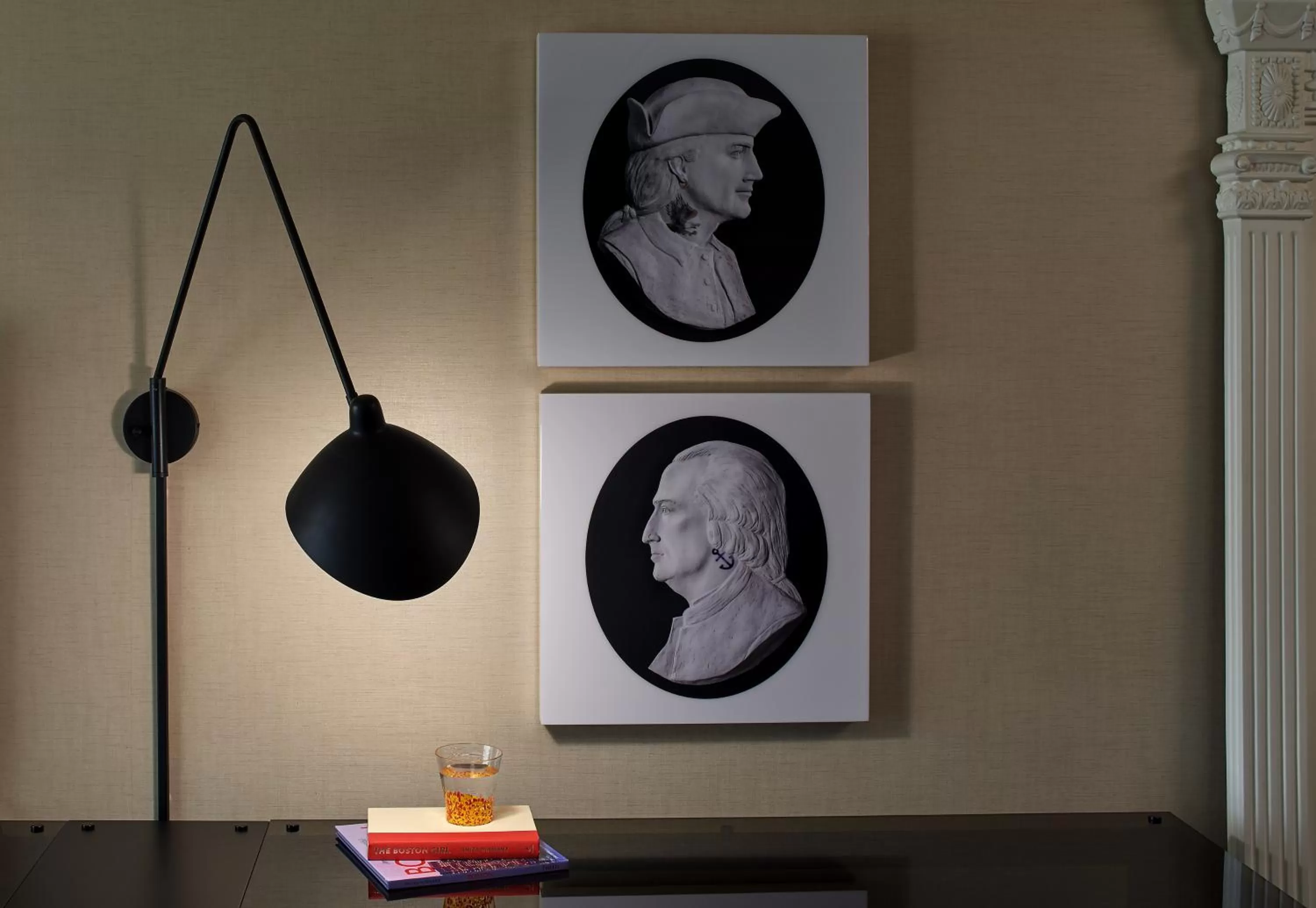 Decorative detail in Revere Hotel Boston Common