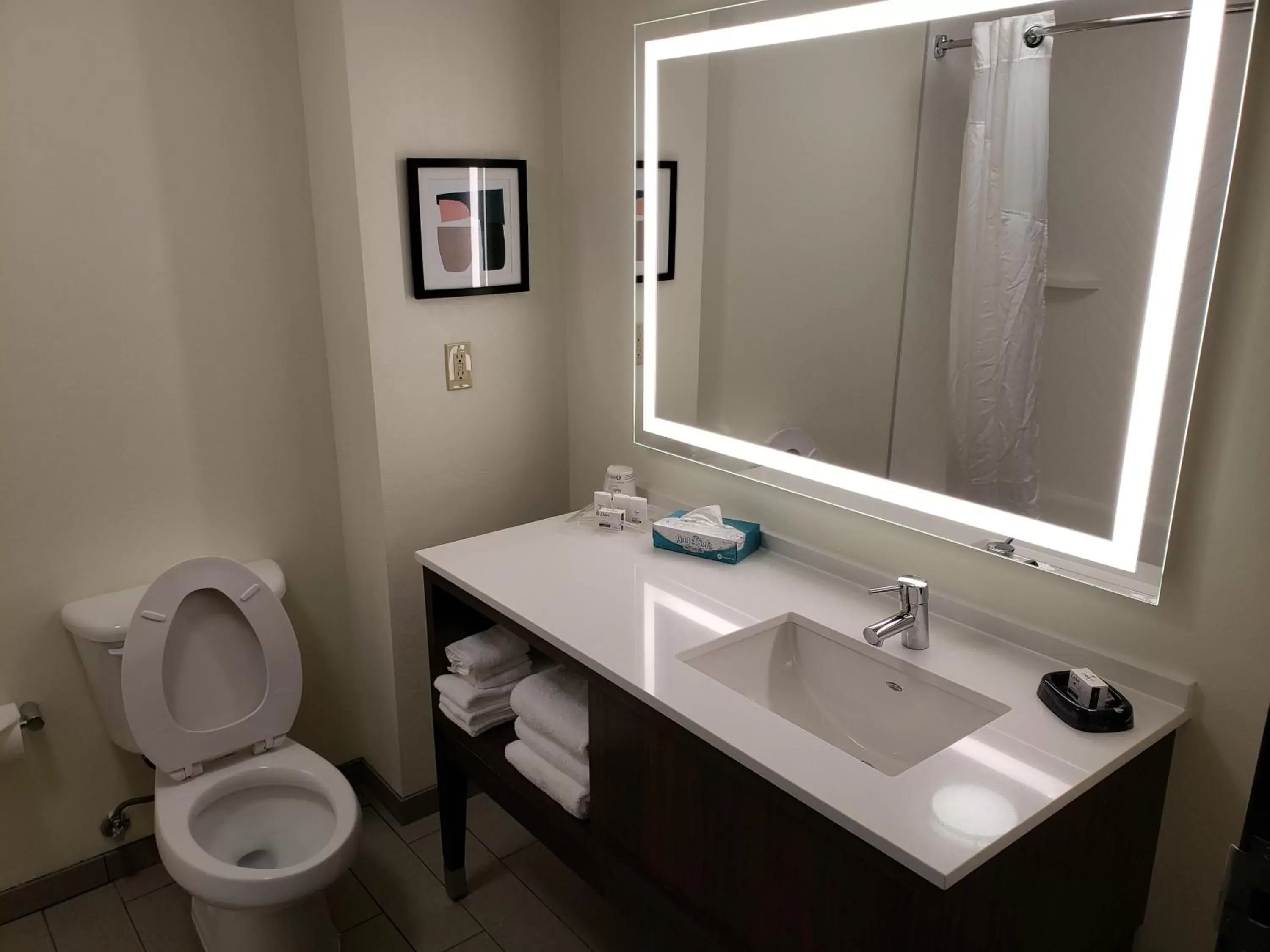 Bathroom in Holiday Inn Hotel & Suites Tulsa South, an IHG Hotel