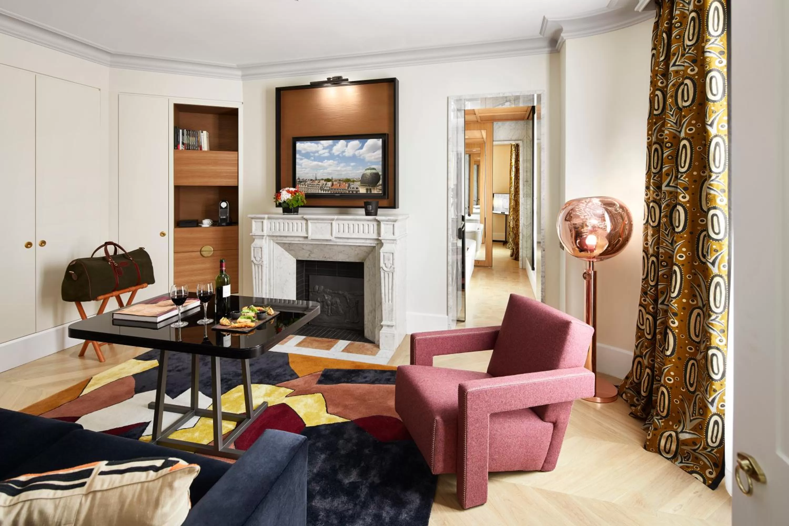 Living room in Hotel Montalembert